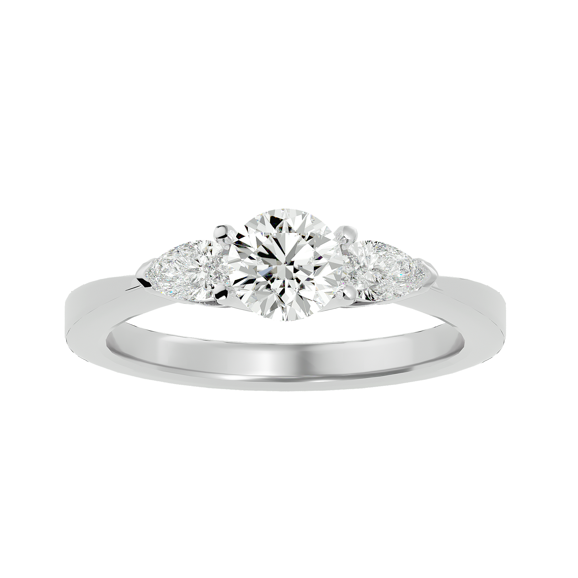 Bella Diamond Three Stone Ring