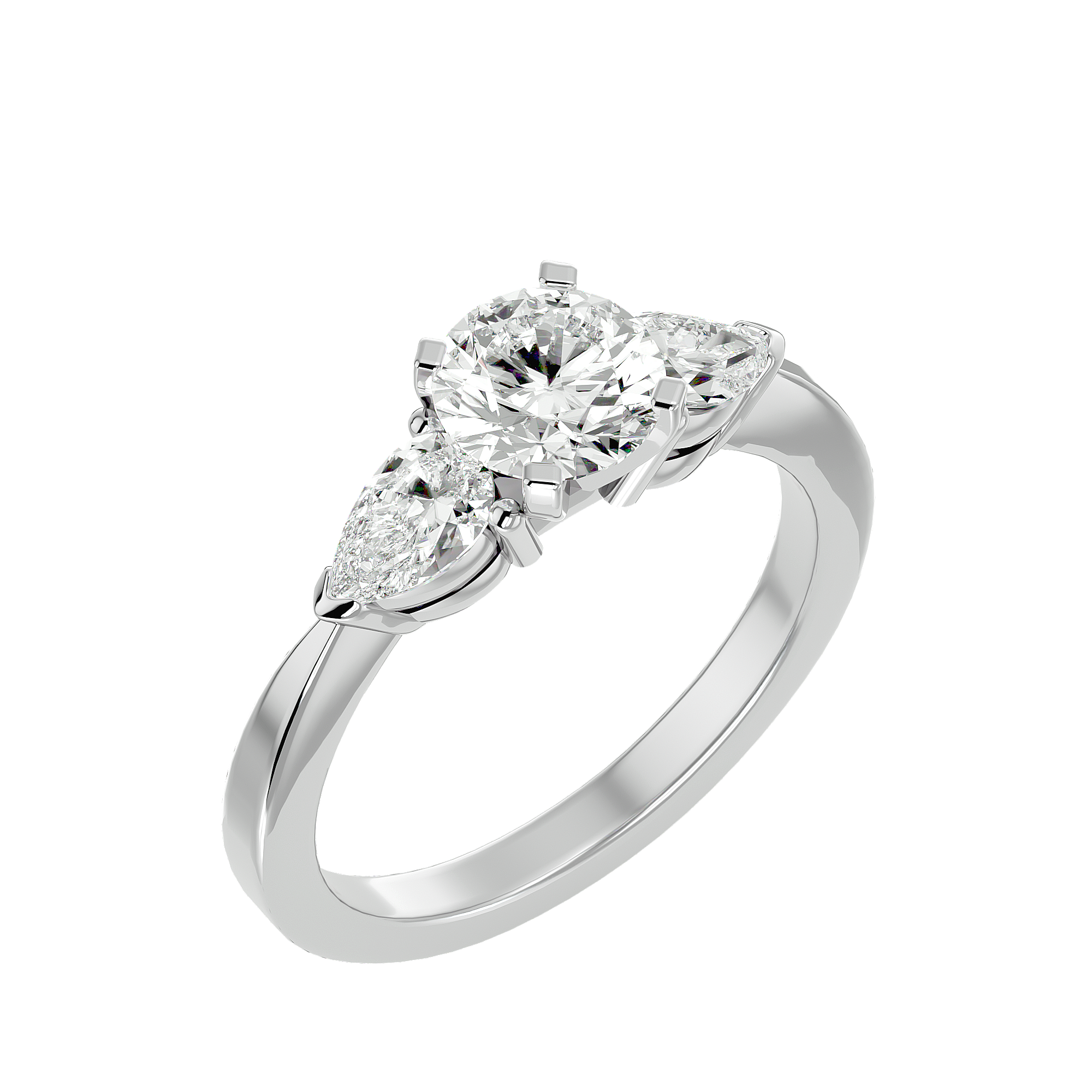 Estella Diamond Three Stone Ring