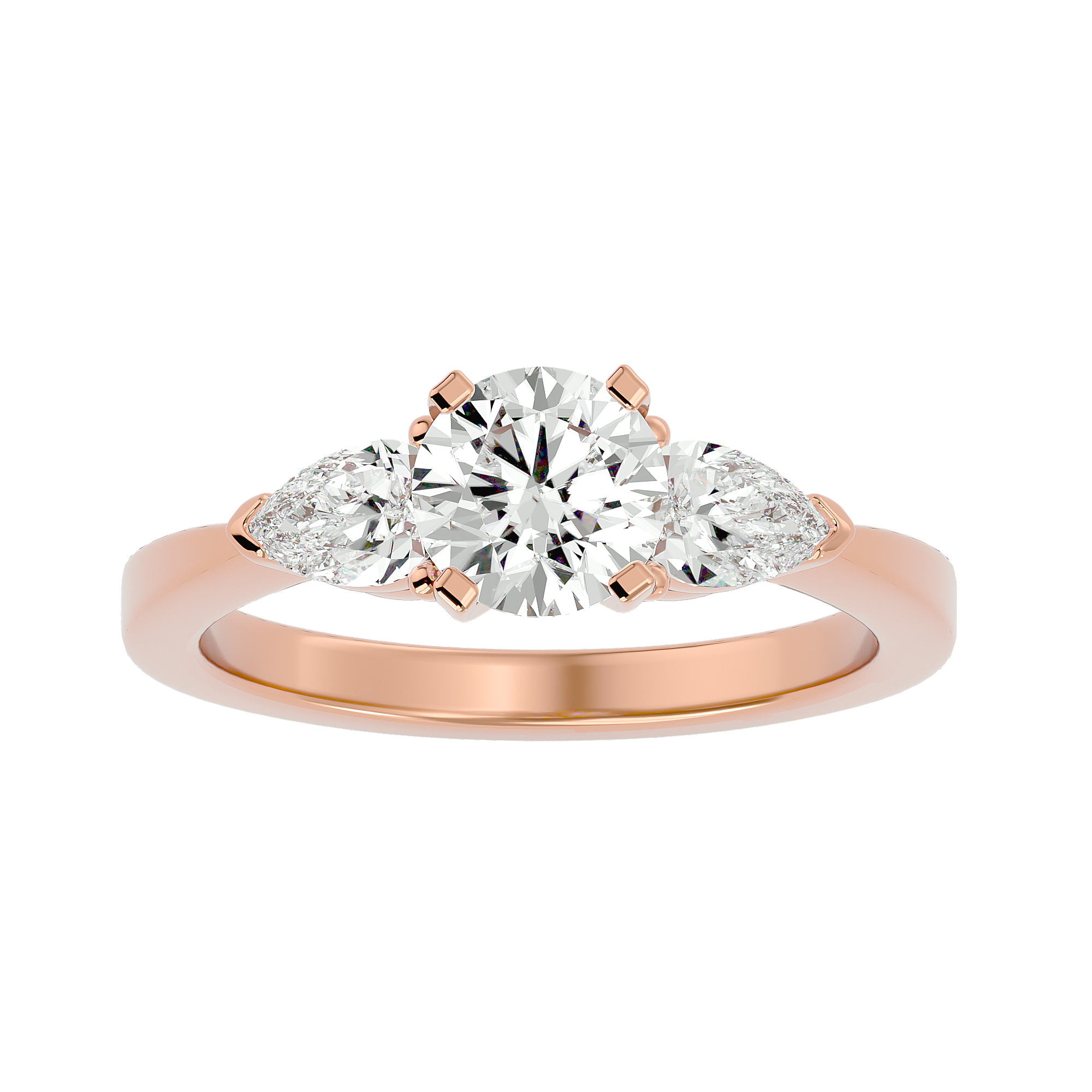 Estella Diamond Three Stone Ring