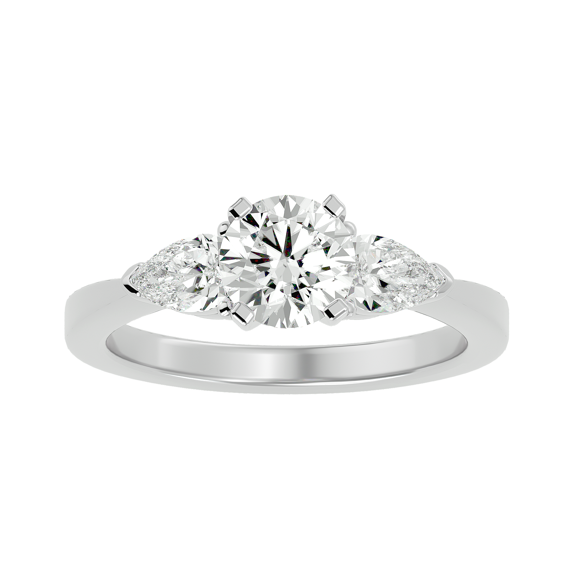 Estella Diamond Three Stone Ring