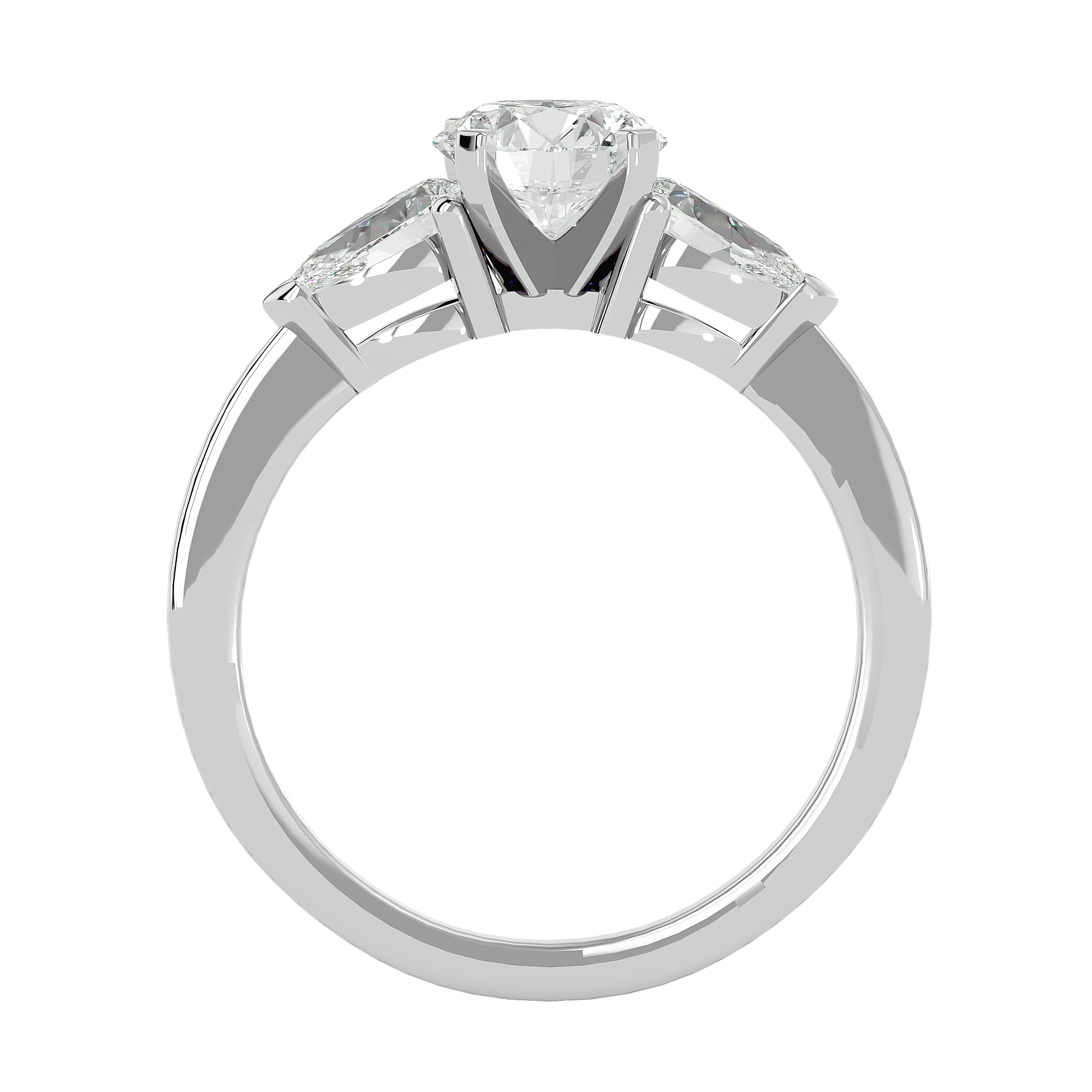 Estella Diamond Three Stone Ring