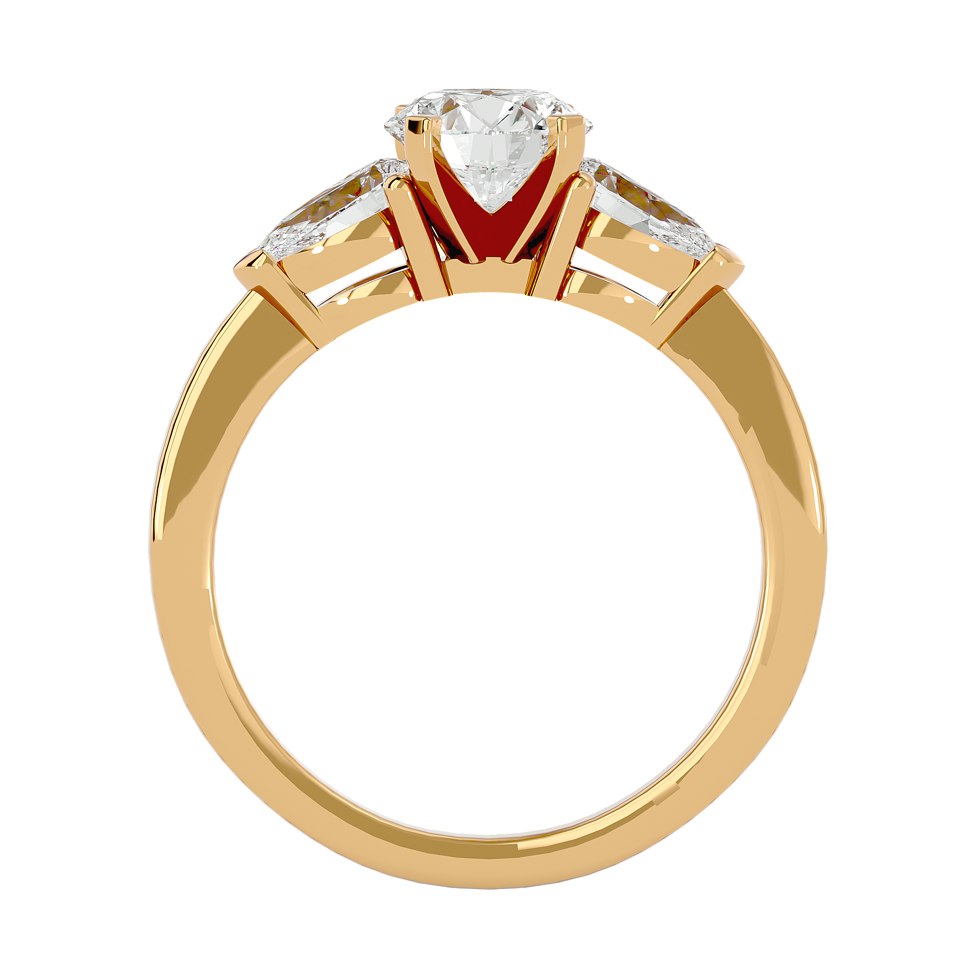 Estella Diamond Three Stone Ring