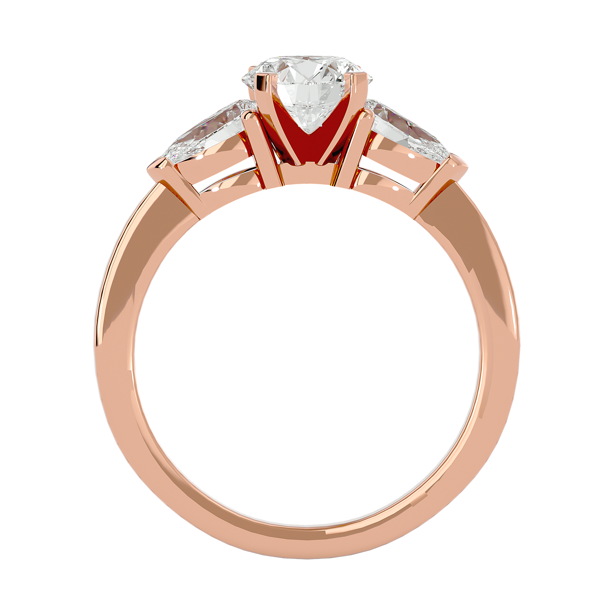 Estella Diamond Three Stone Ring