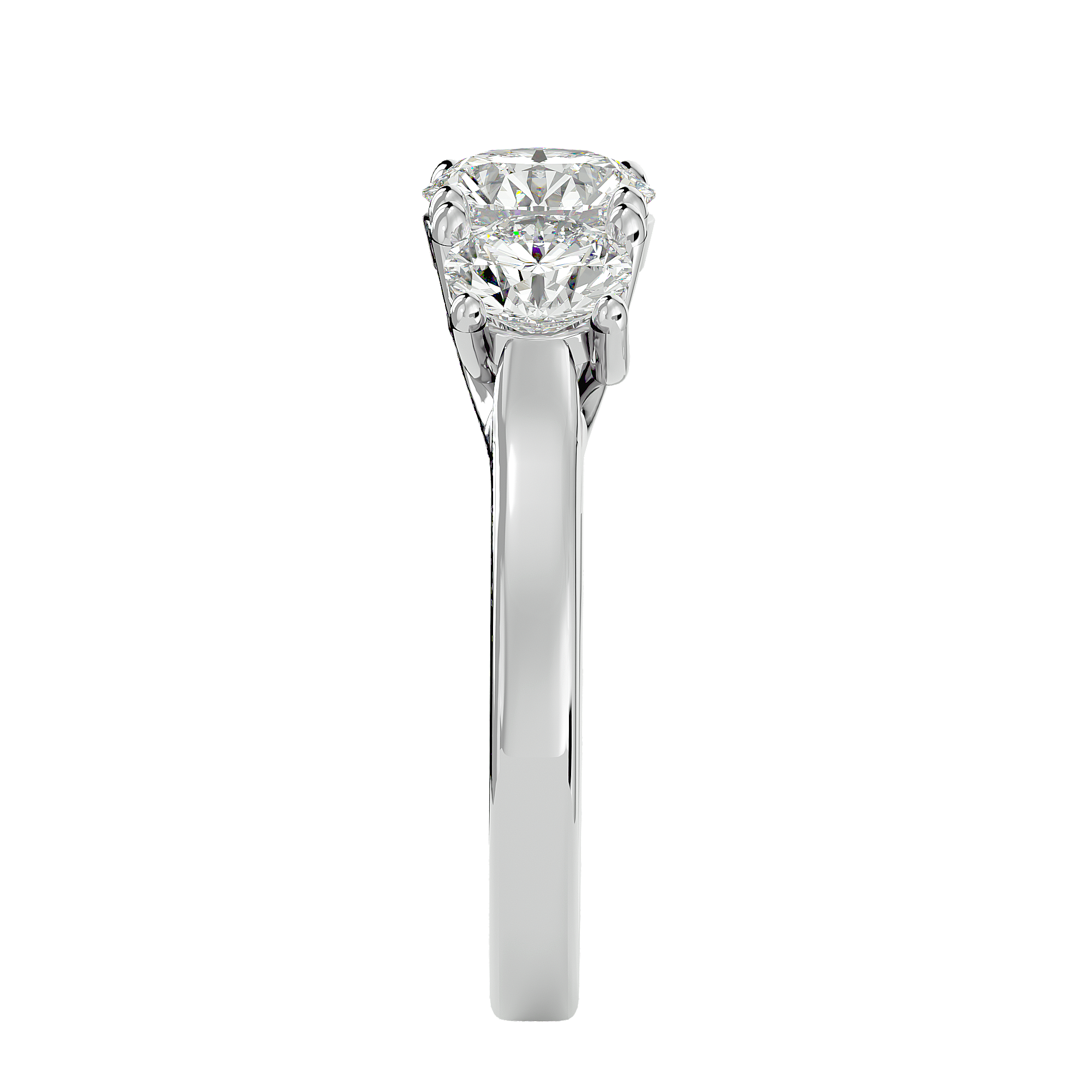 Eden Diamond Three Stone Ring