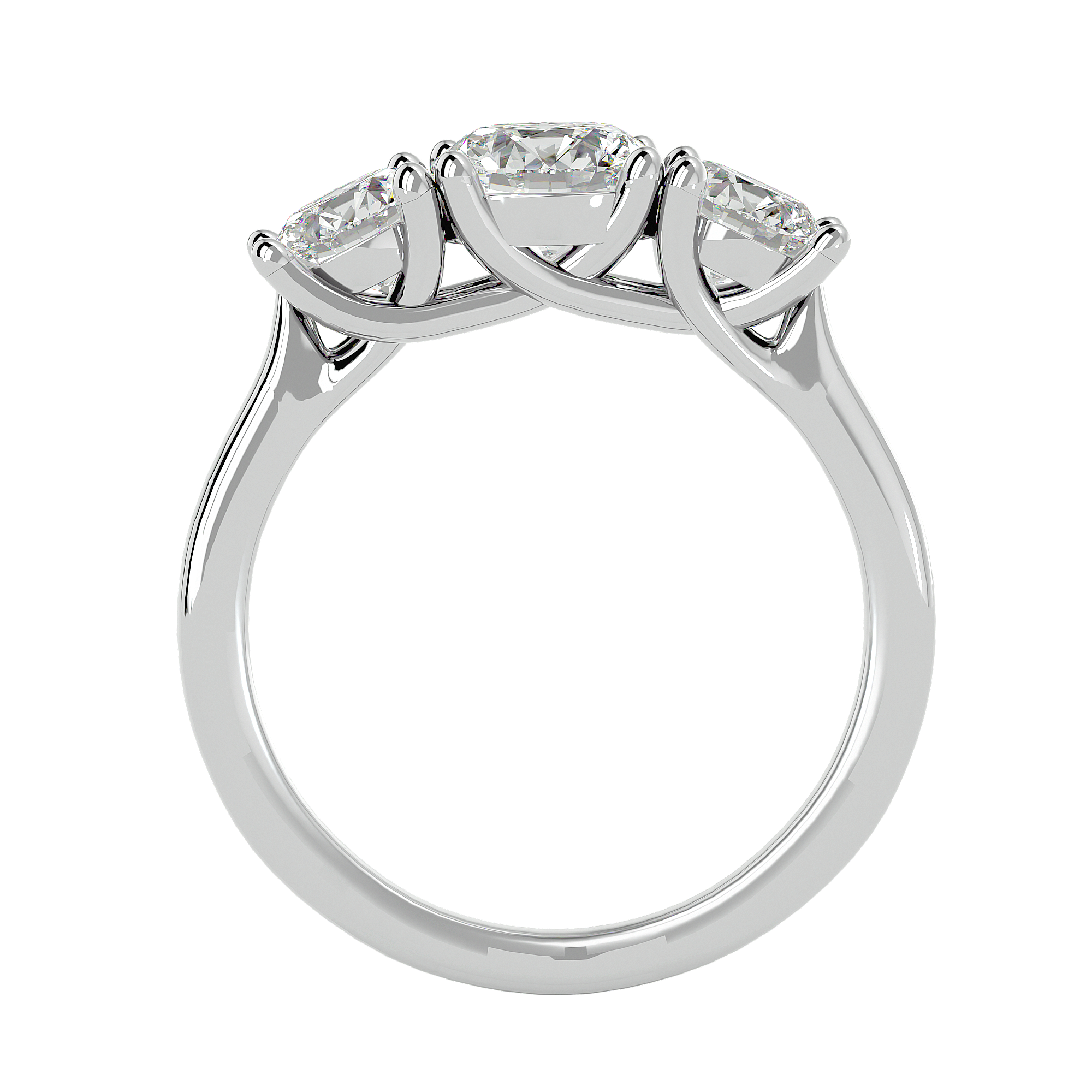 Eden Diamond Three Stone Ring