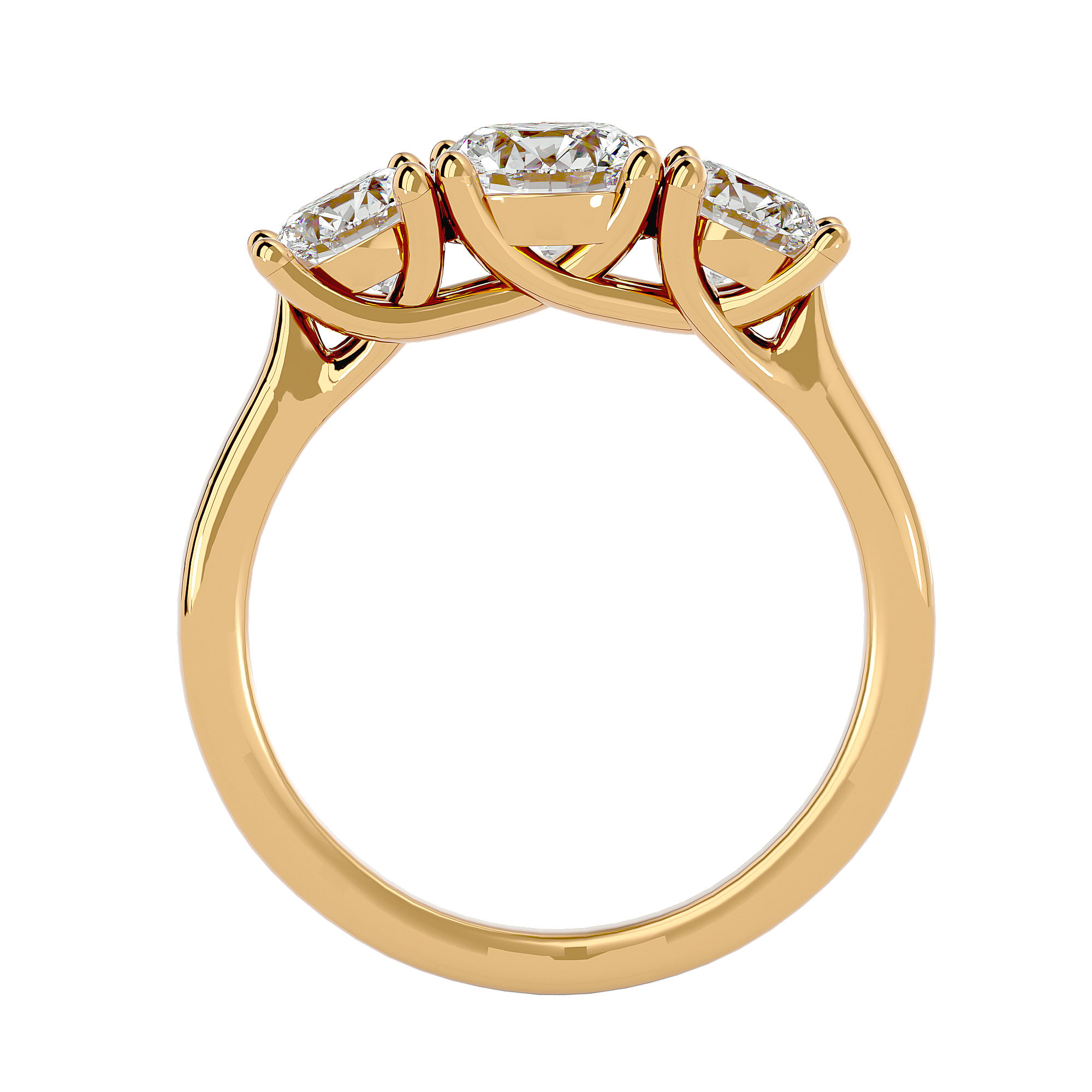 Eden Diamond Three Stone Ring