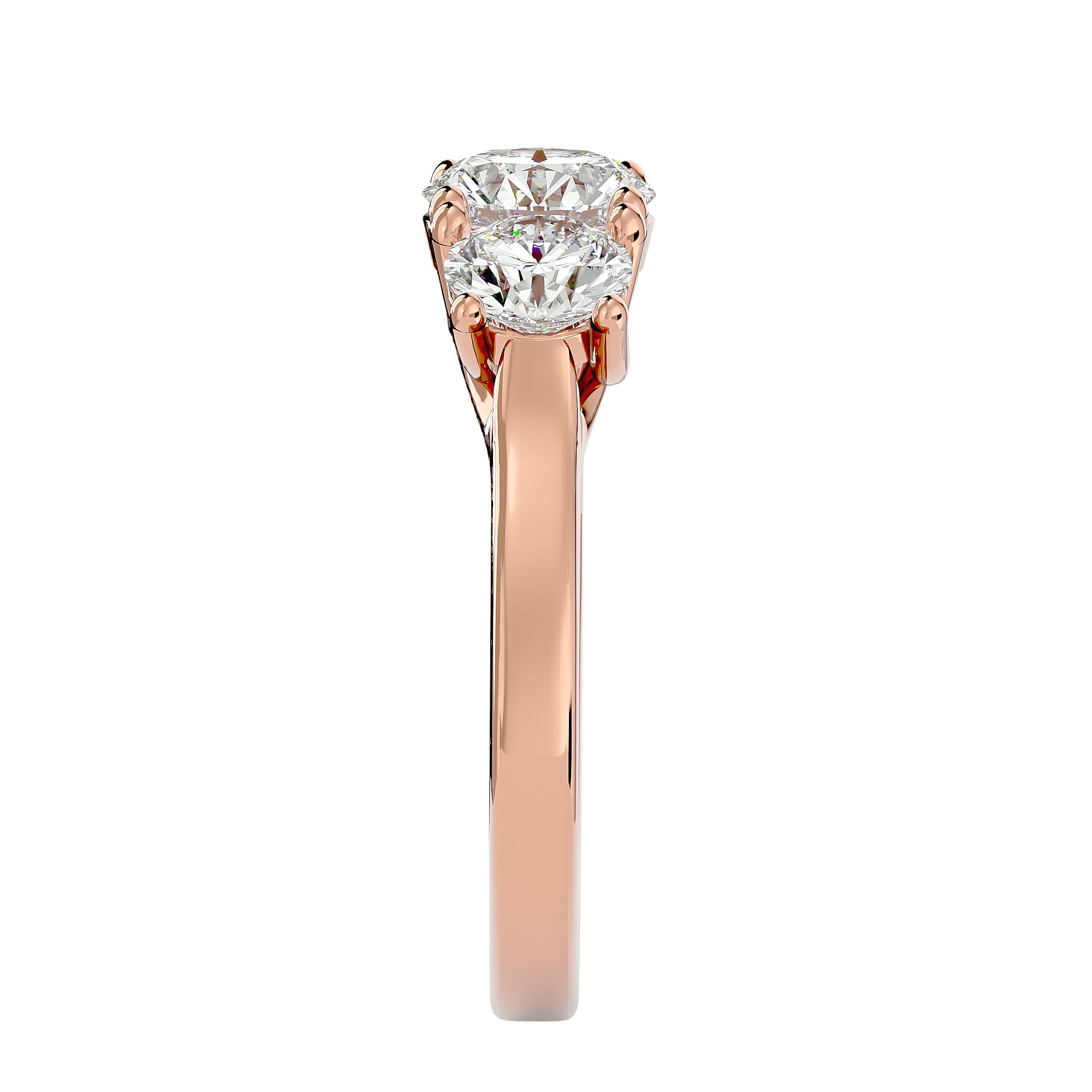 Eden Diamond Three Stone Ring