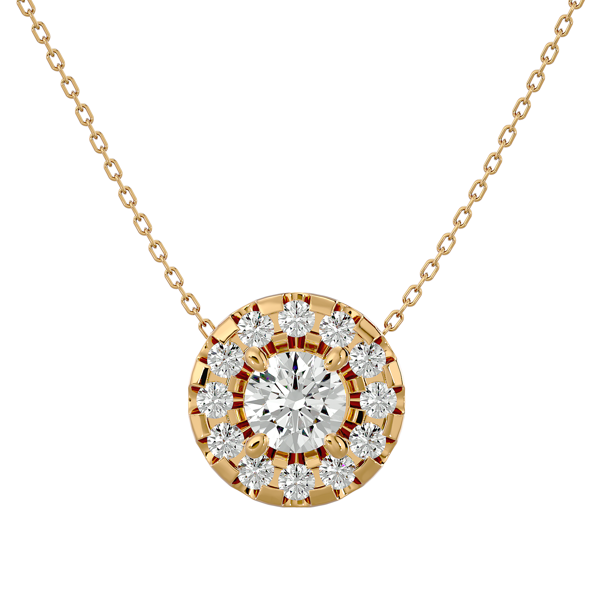 Odette Diamond Solitaire Pendant