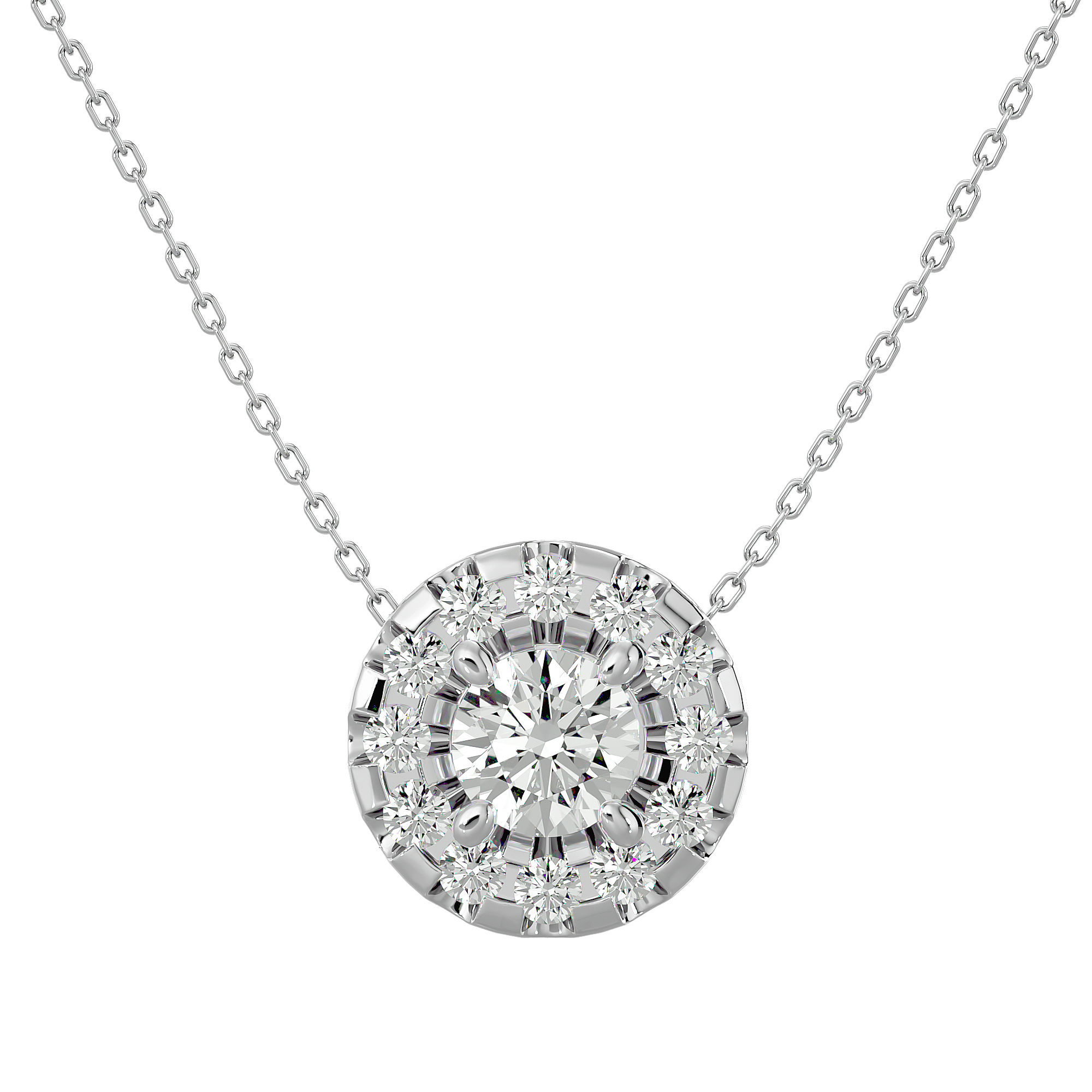 Odette Diamond Solitaire Pendant