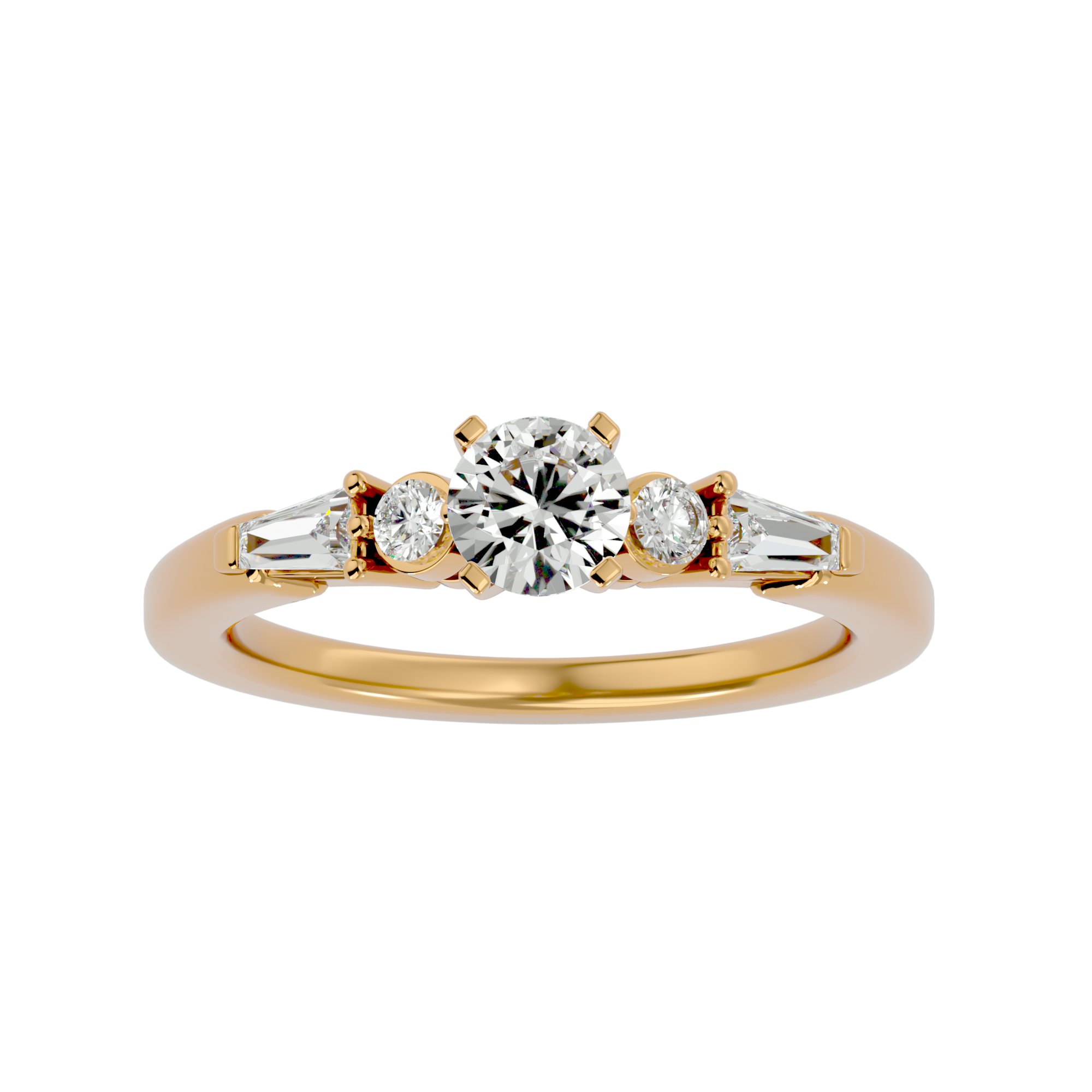 Caroline Diamond Solitaire Ring