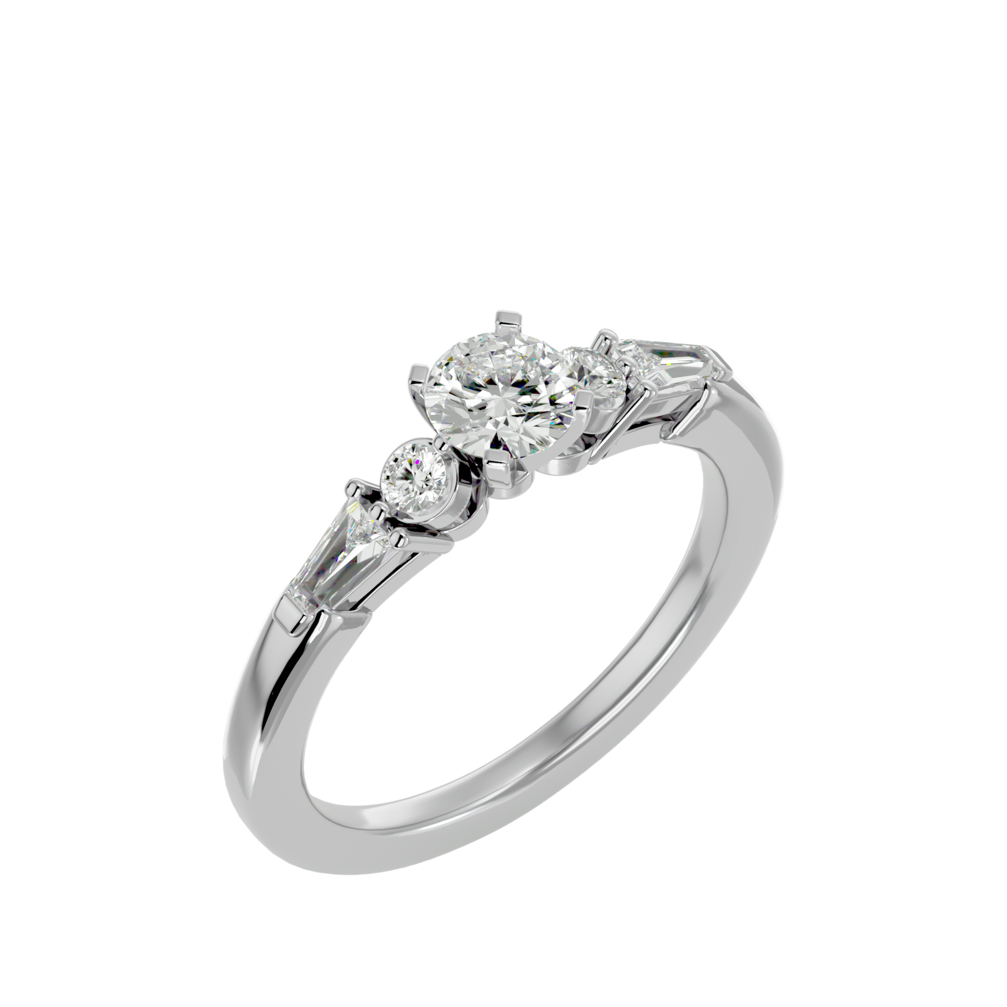 Caroline Diamond Solitaire Ring