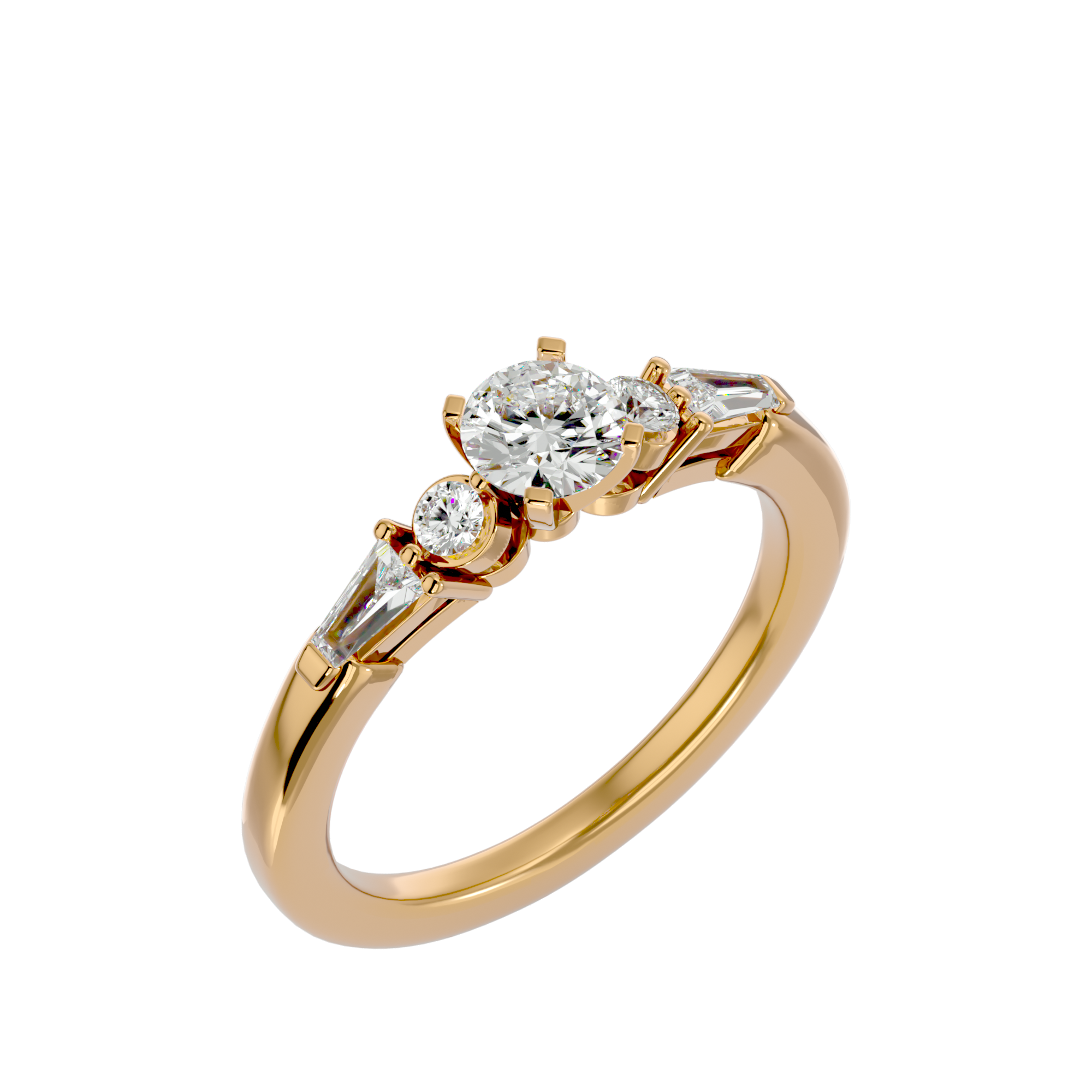 Caroline Diamond Solitaire Ring