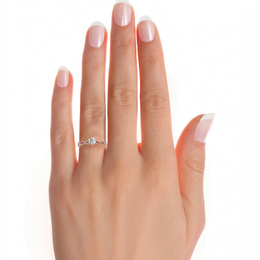 Erica Diamond Solitaire Ring