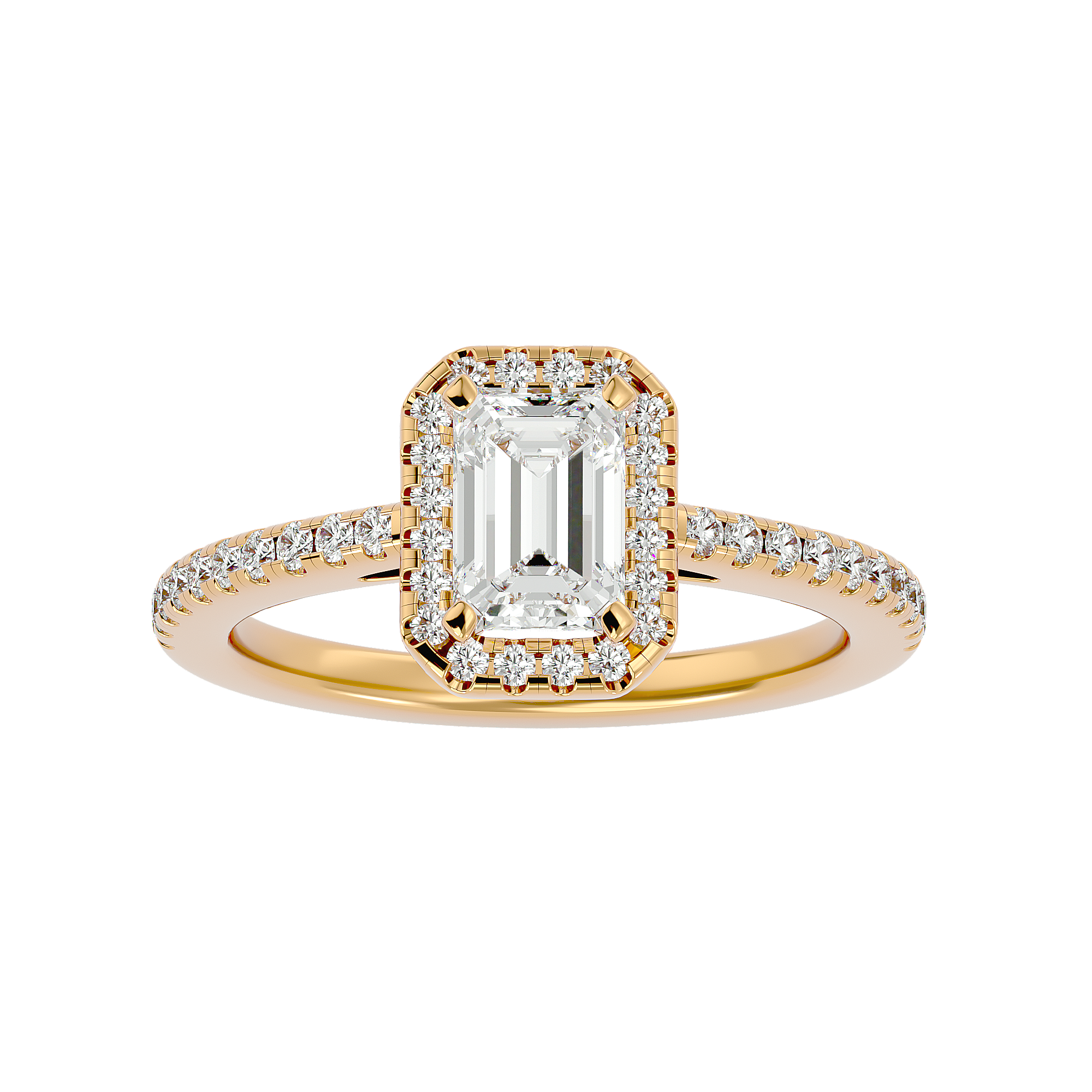 Angelica Diamond Halo Ring