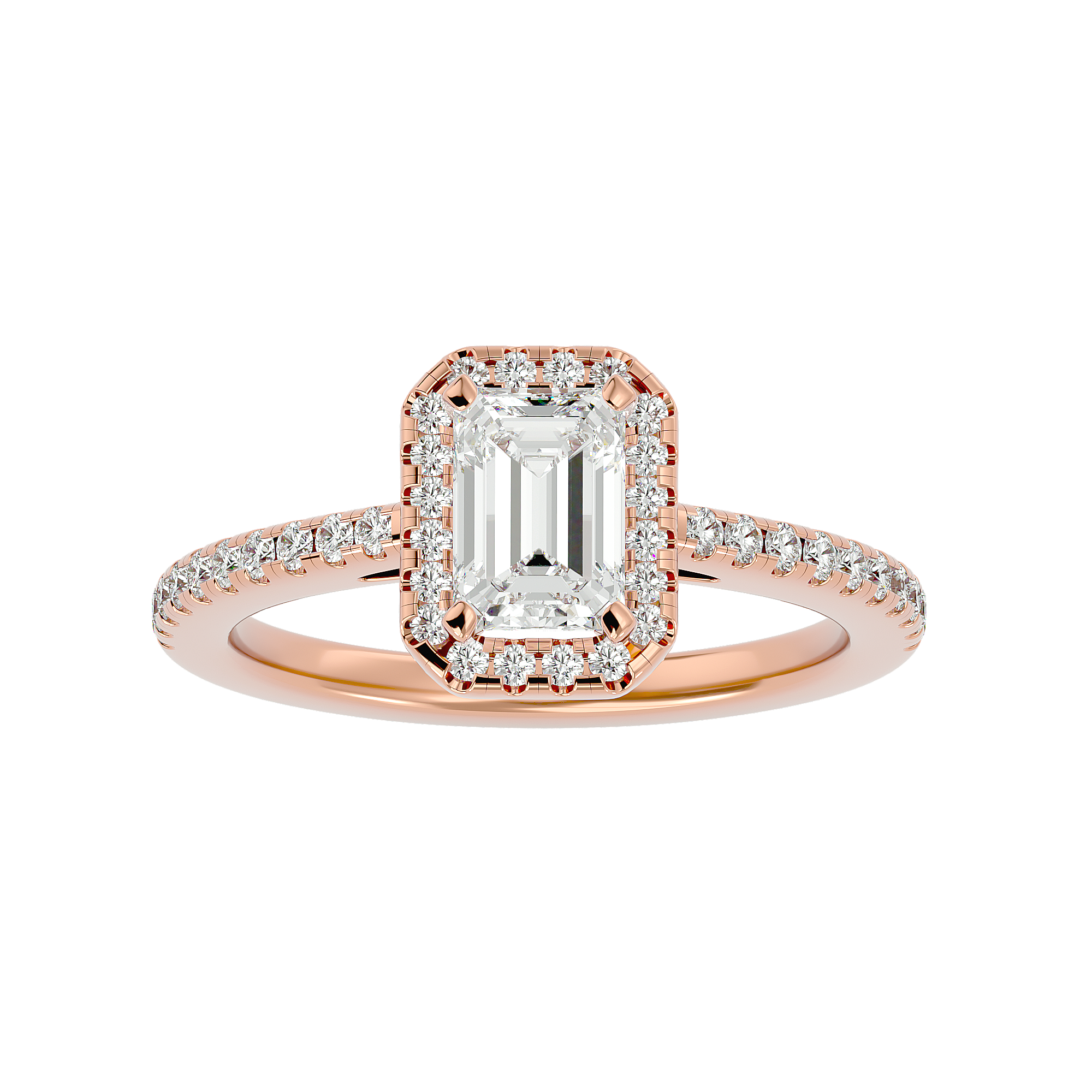Angelica Diamond Halo Ring
