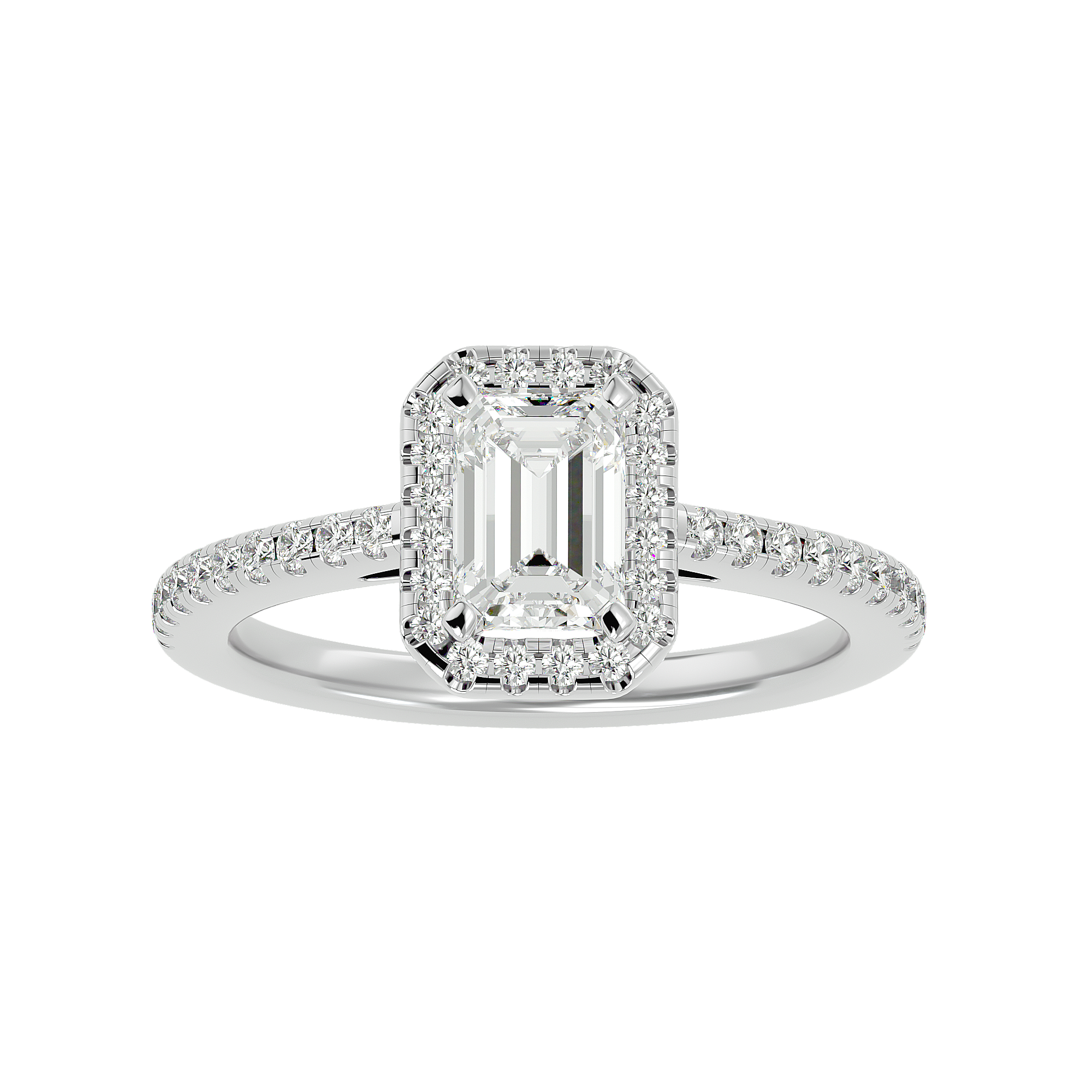 Angelica Diamond Halo Ring
