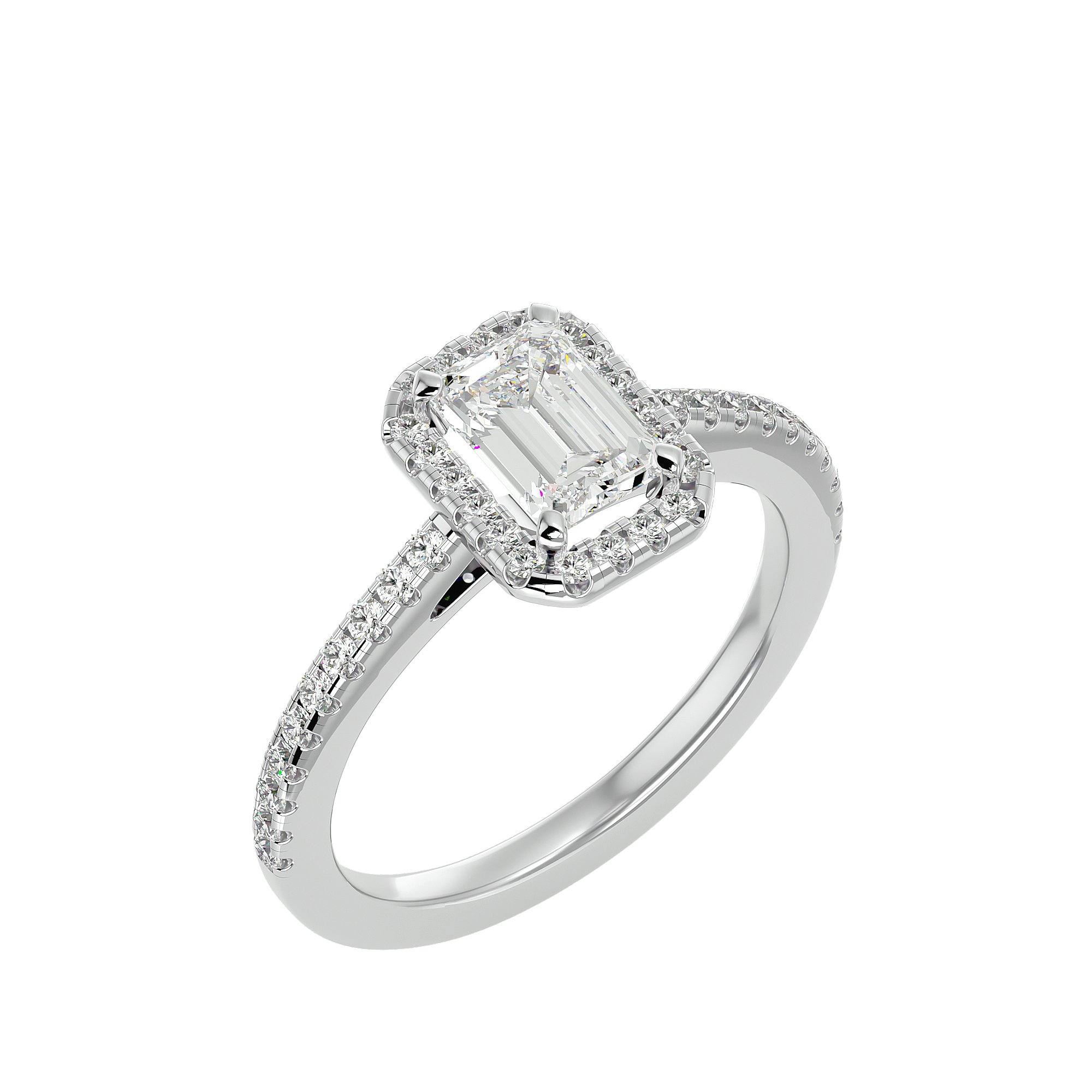 Angelica Diamond Halo Ring