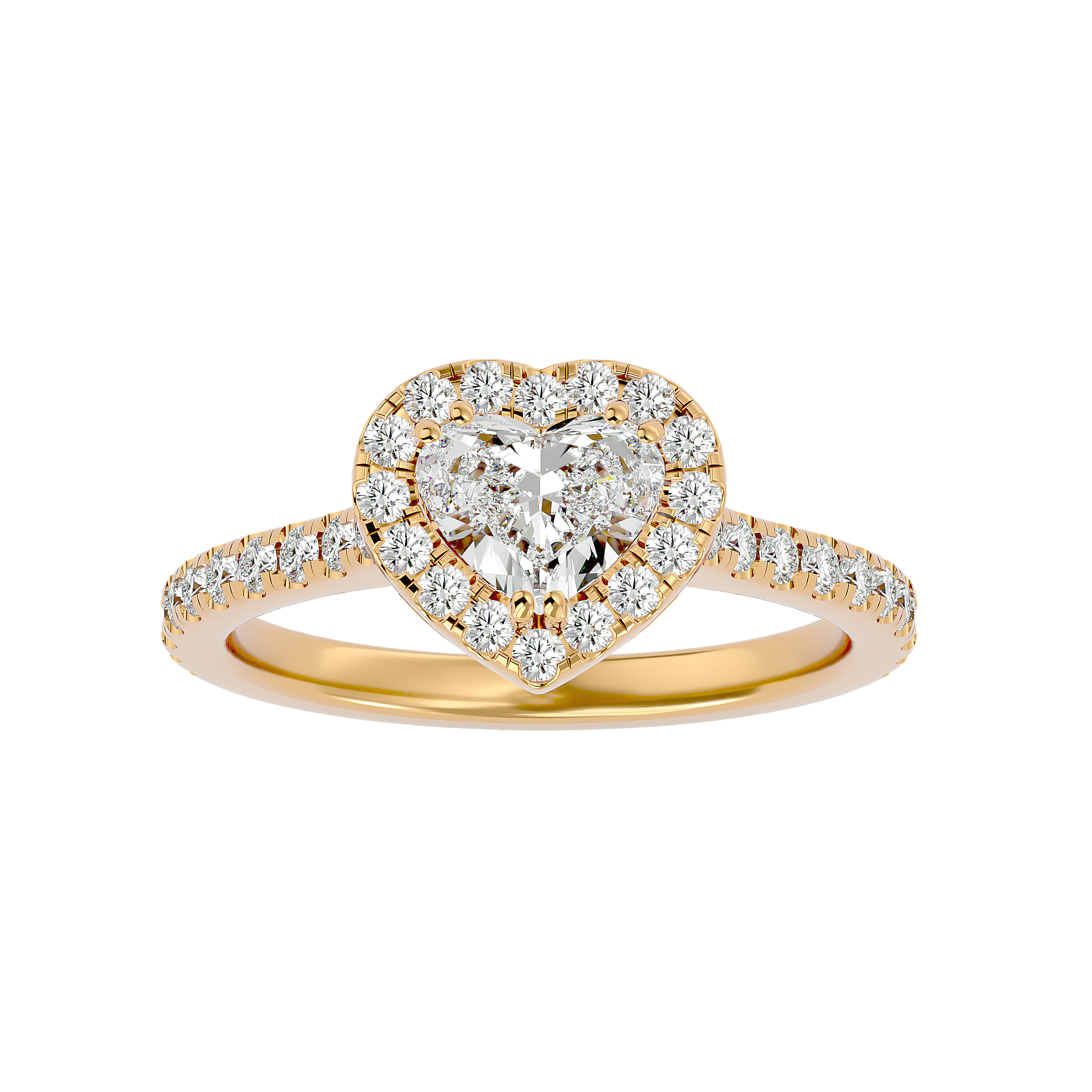Artemis Diamond Halo Ring