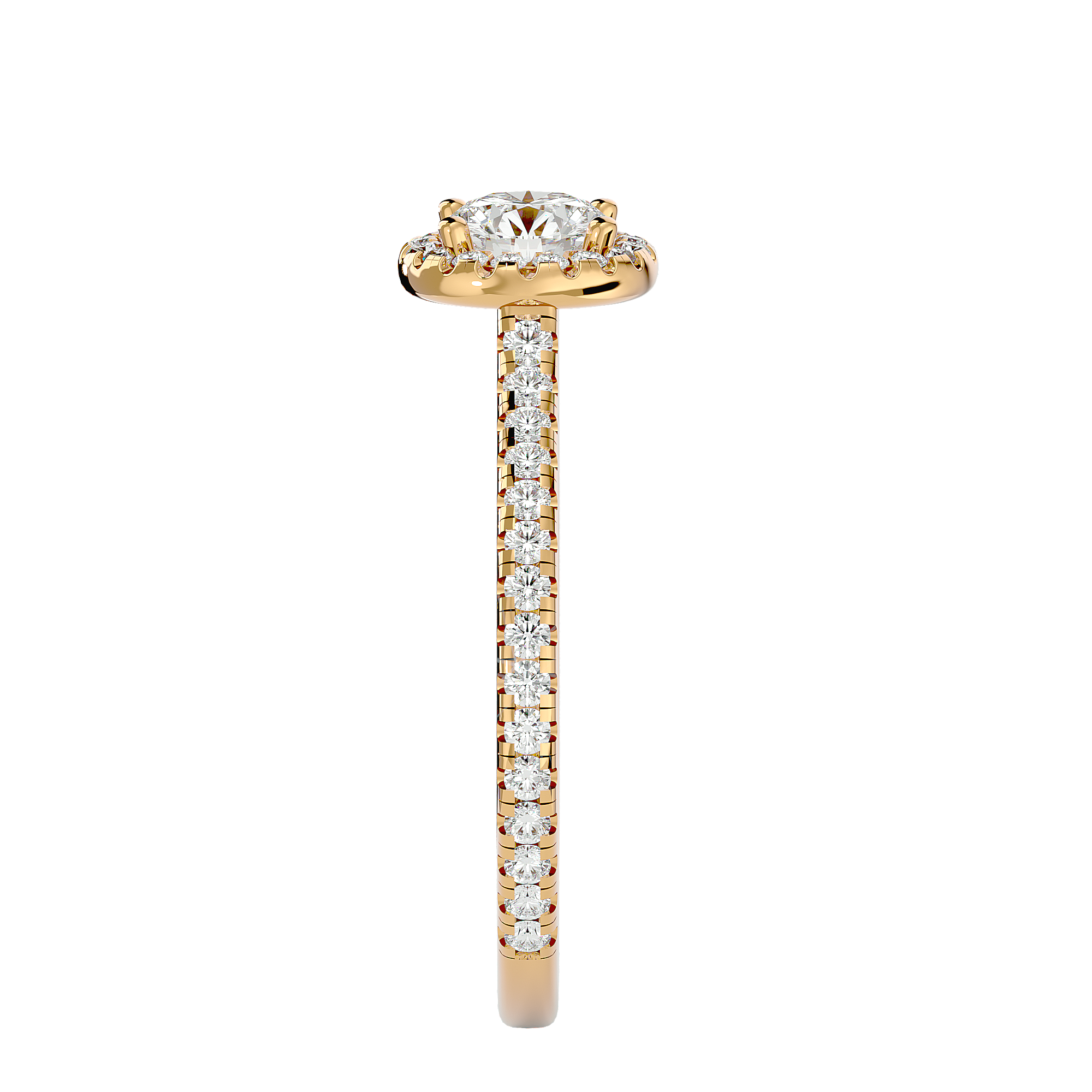 Grace Diamond Halo Ring
