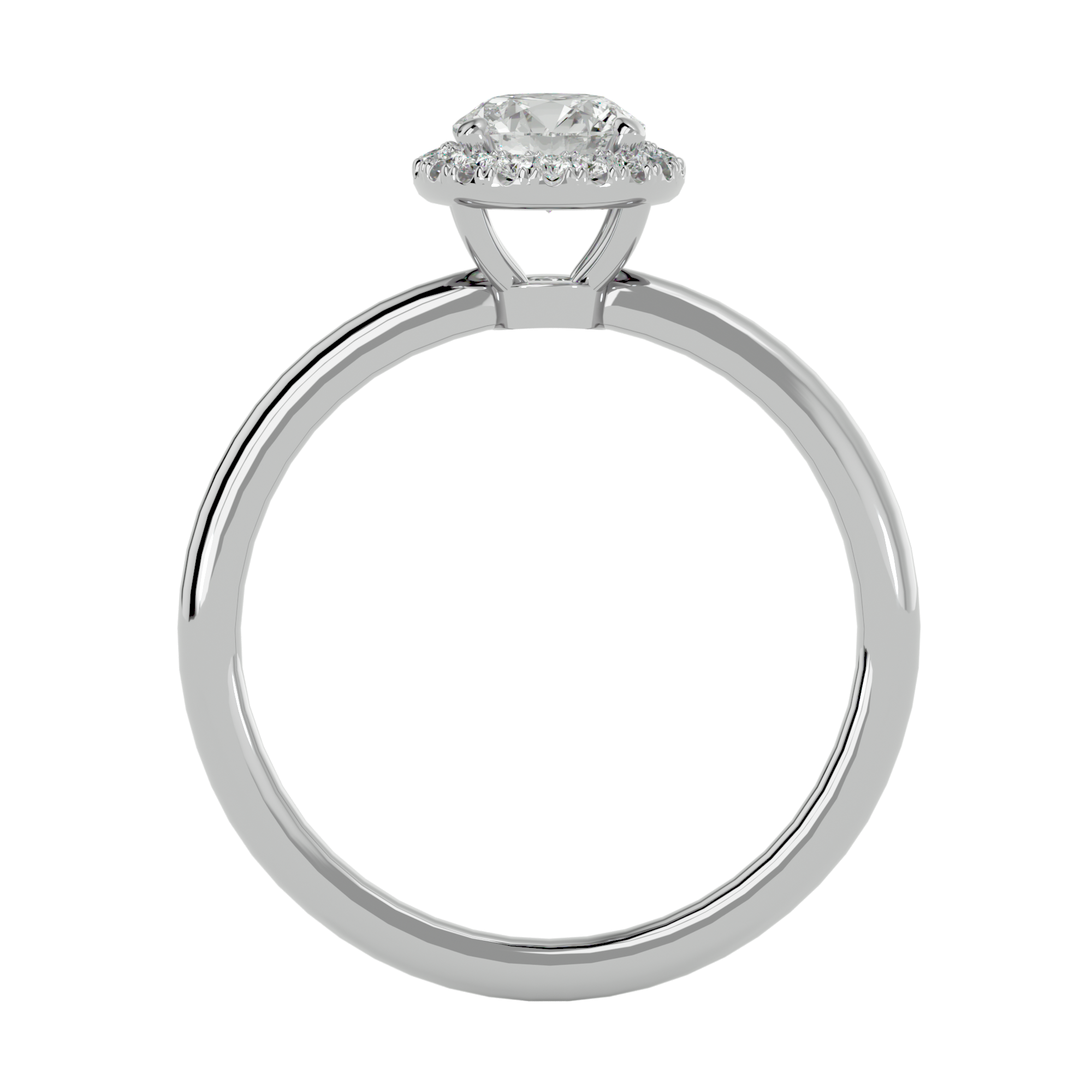 Henrietta Diamond Halo Ring