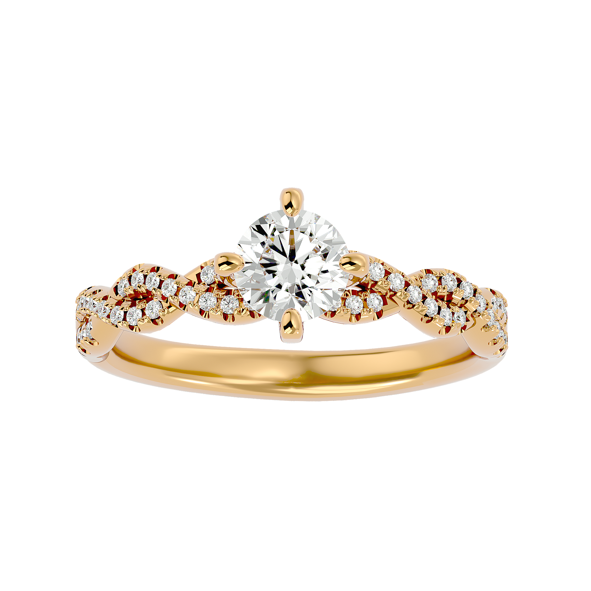 Erica Diamond Solitaire Ring