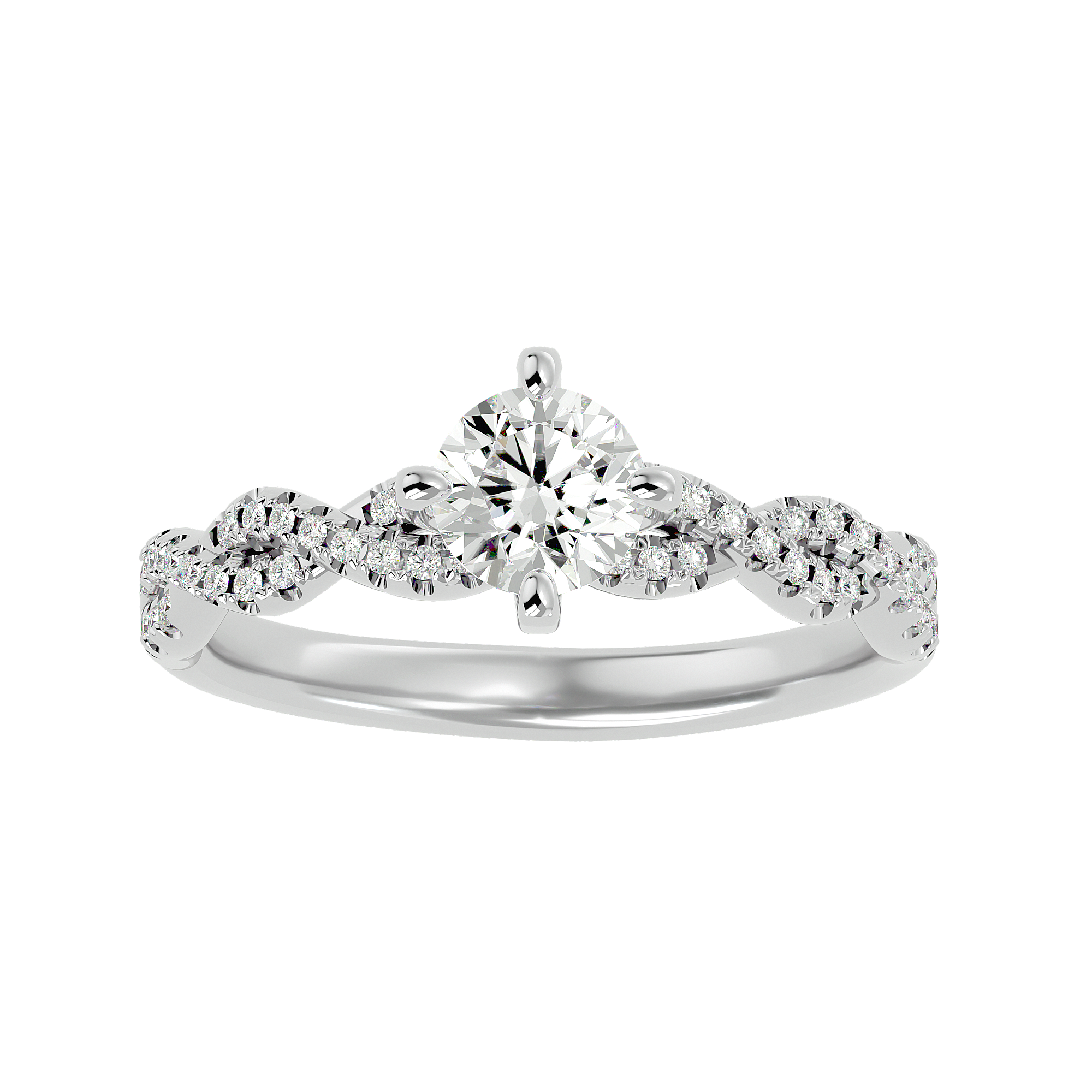 Erica Diamond Solitaire Ring