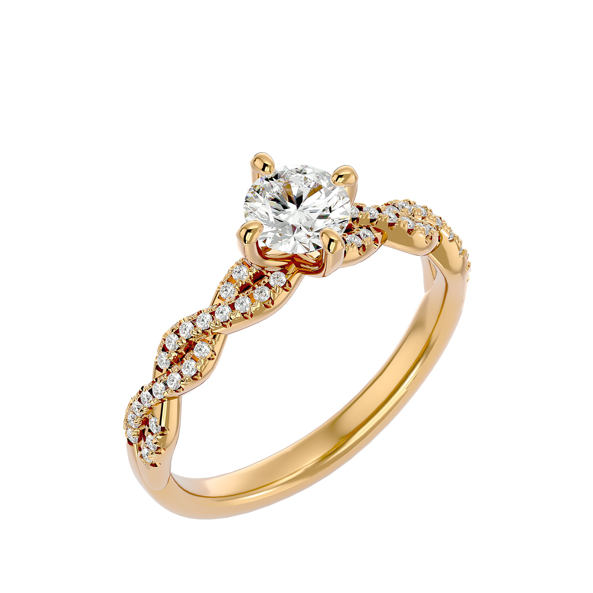 Erica Diamond Solitaire Ring