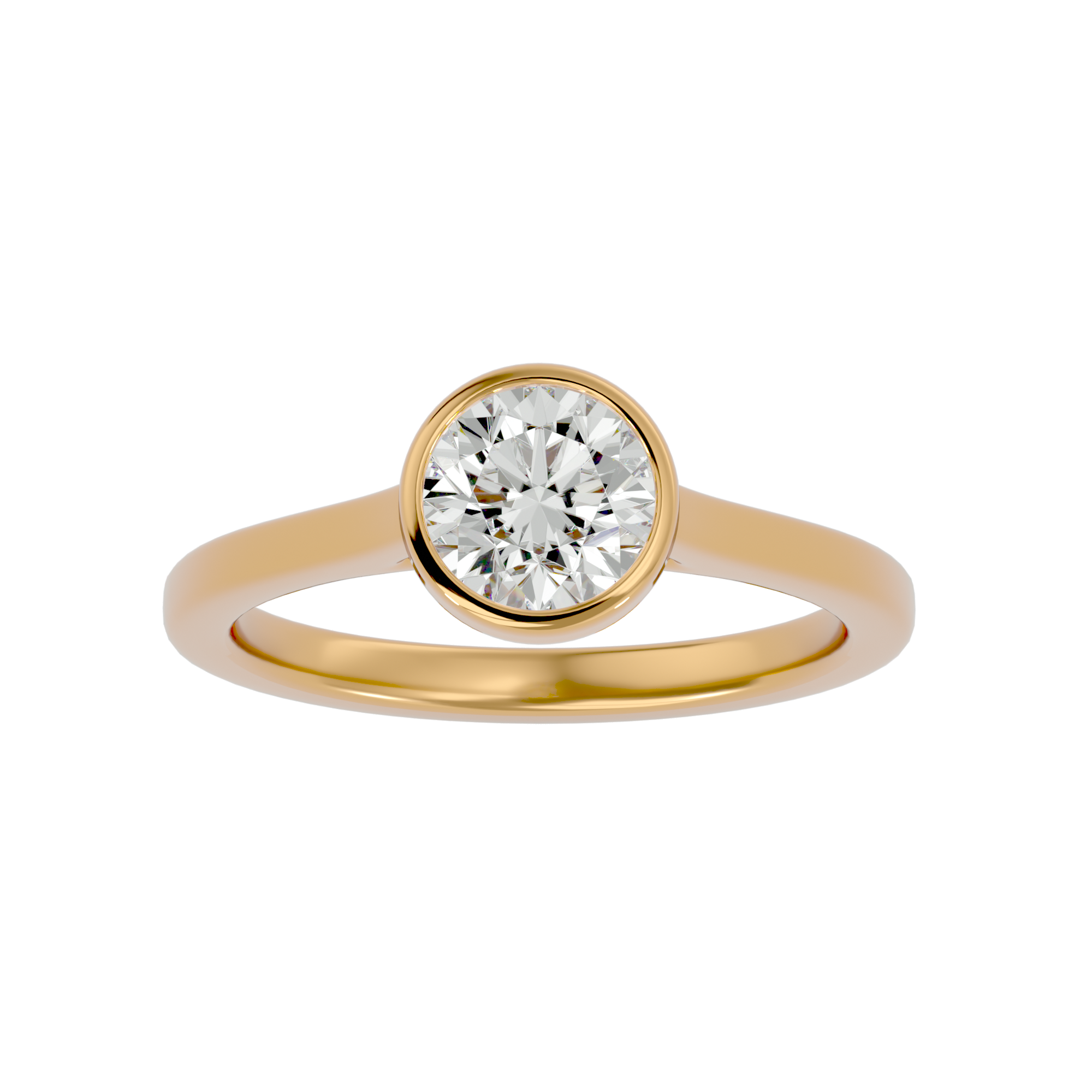 Aster Diamond Solitaire Ring