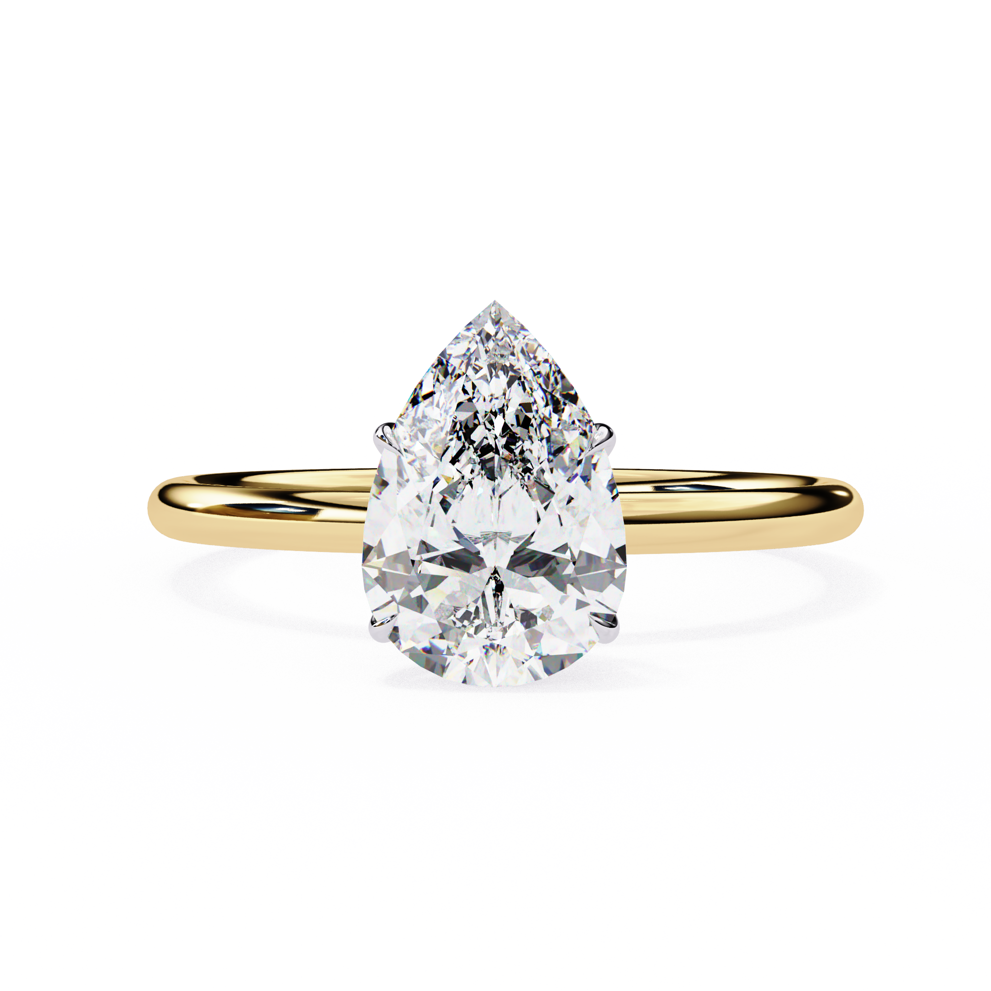 Delilah Diamond Solitaire Ring