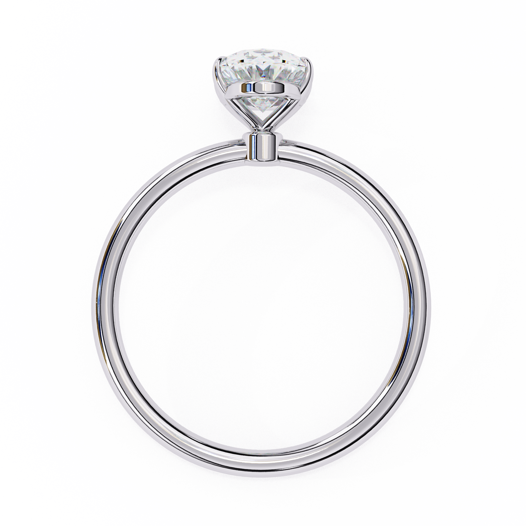 Dior Diamond Solitaire Ring
