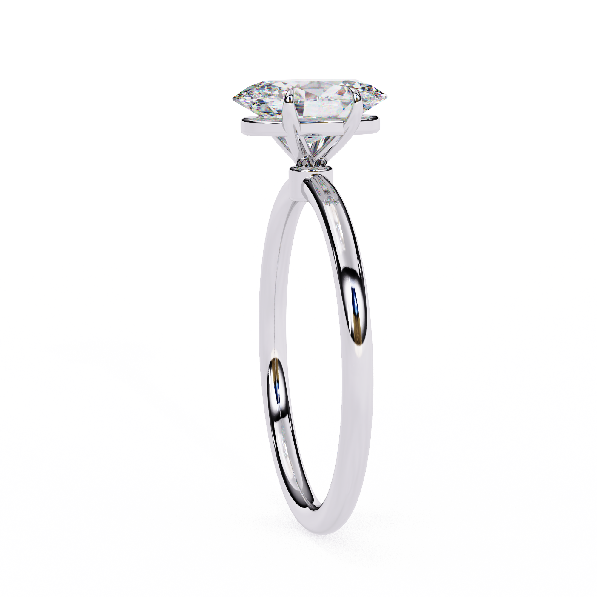 Dior Diamond Solitaire Ring