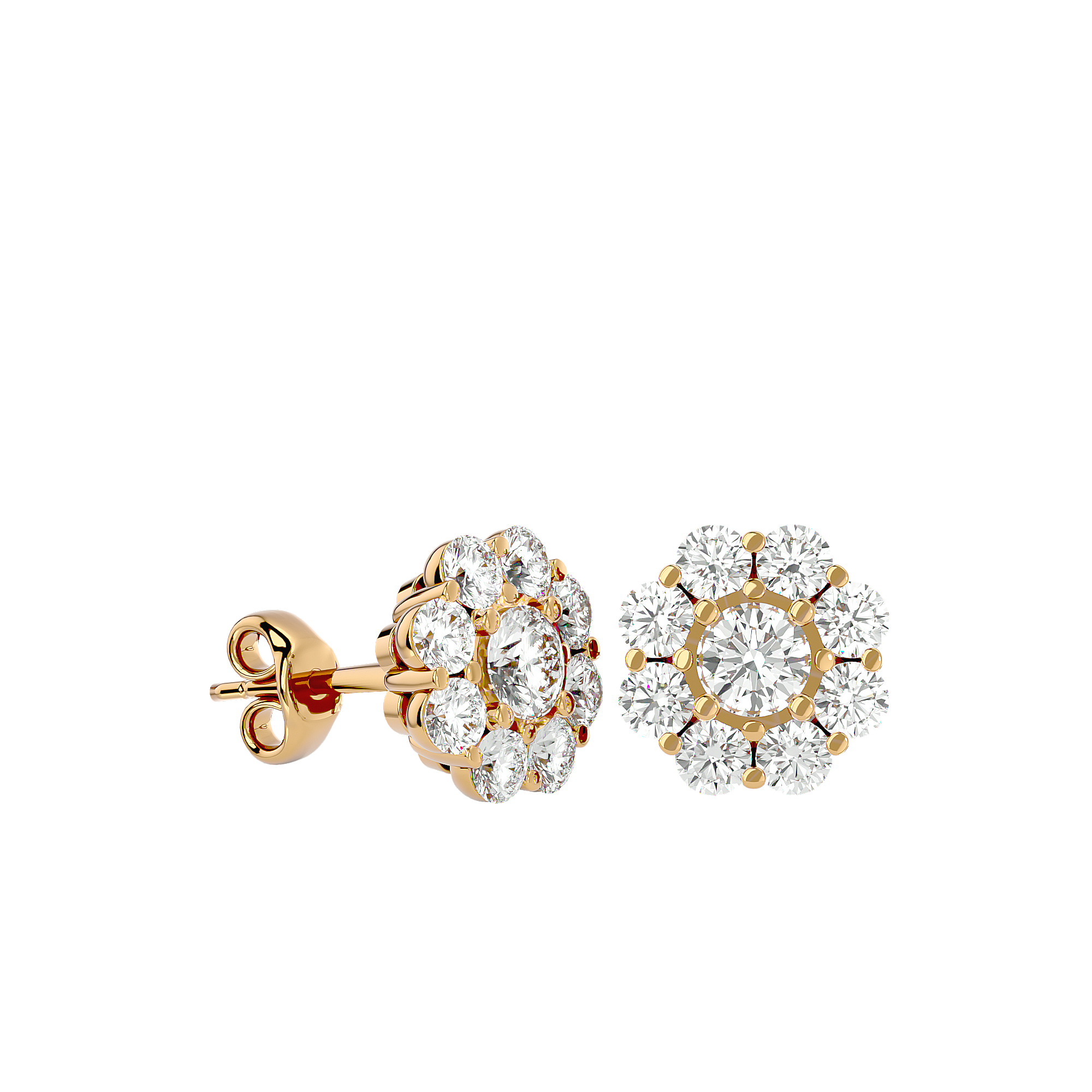 Ailani Diamond Solitaire Earrings