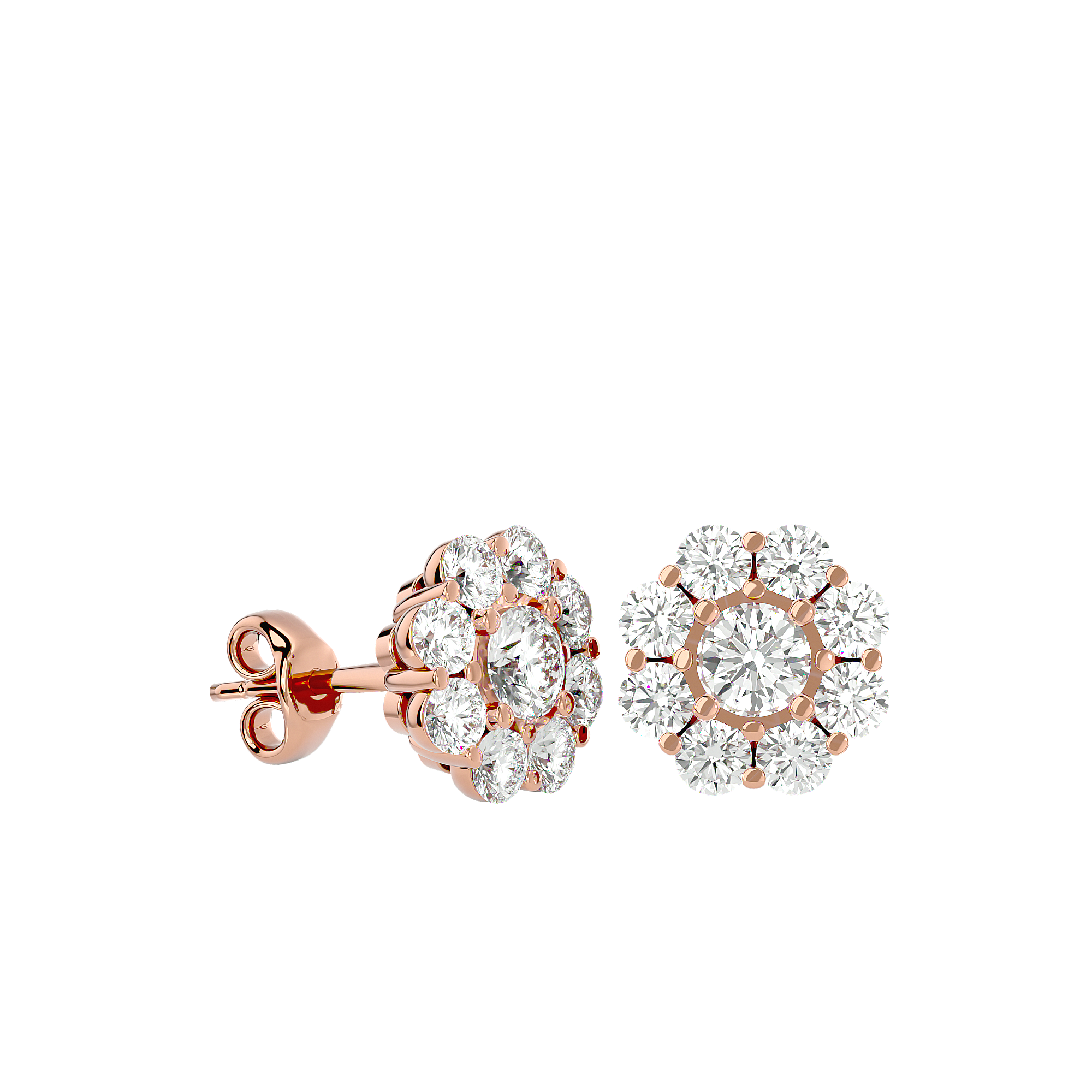Ailani Diamond Solitaire Earrings