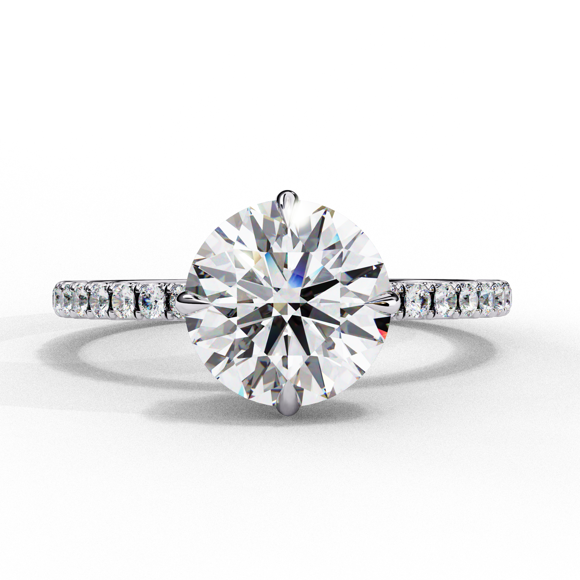 Beatrice Diamond Solitaire Ring