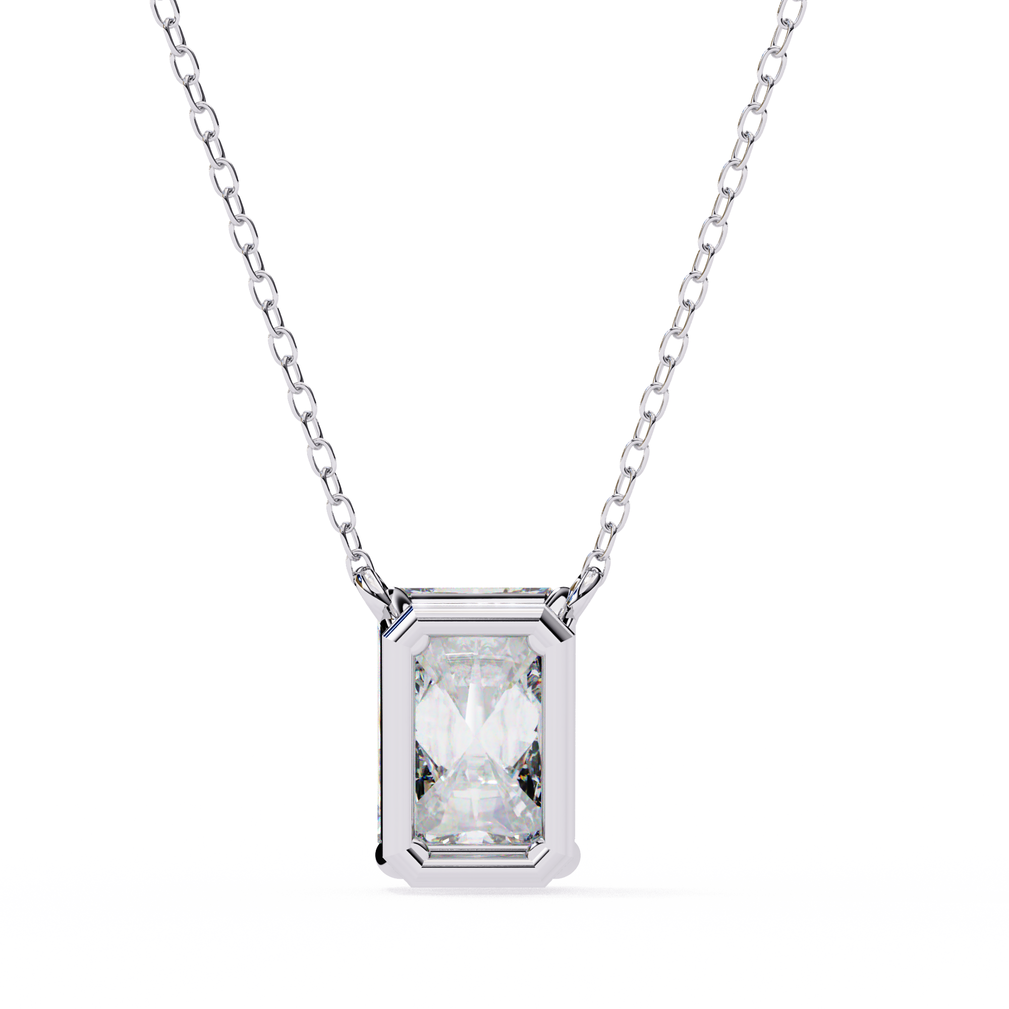 Aramis Diamond Solitaire Pendant