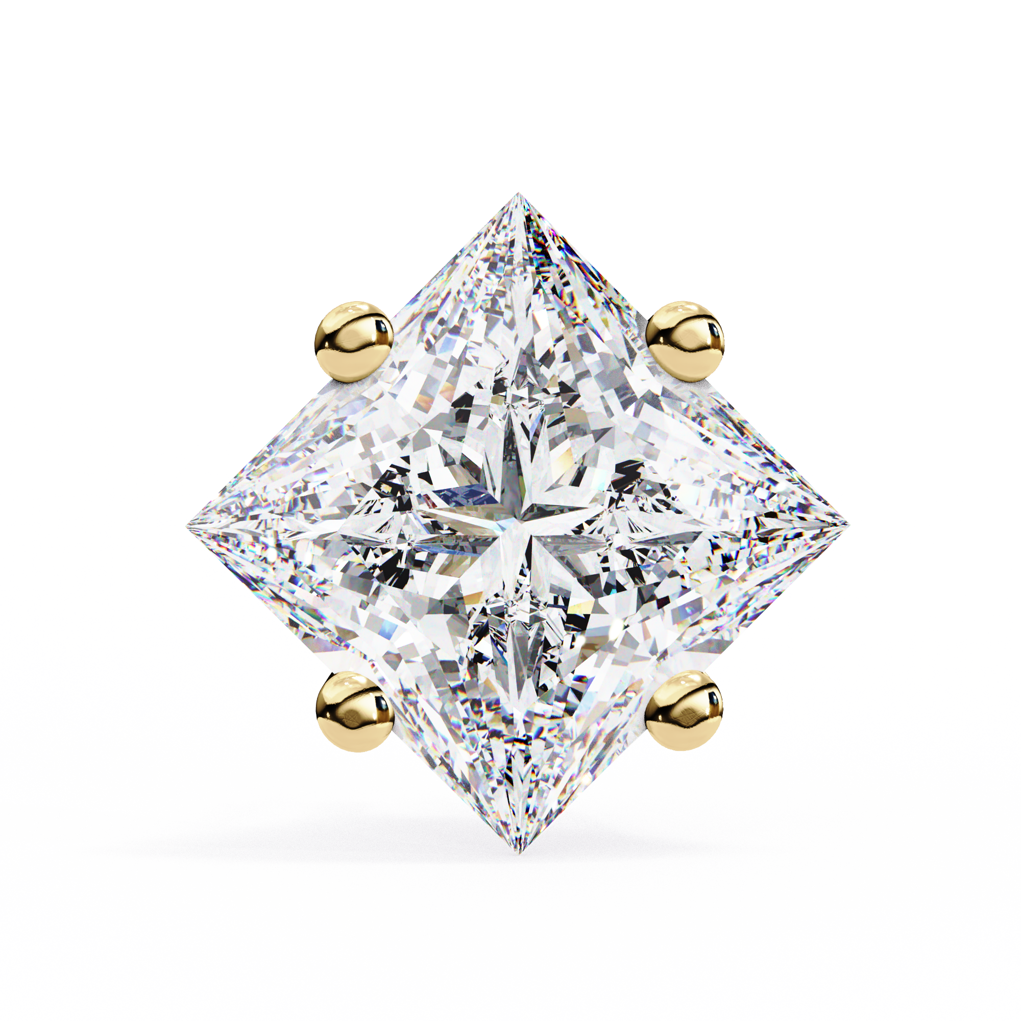 Cia Diamond Solitaire Earrings