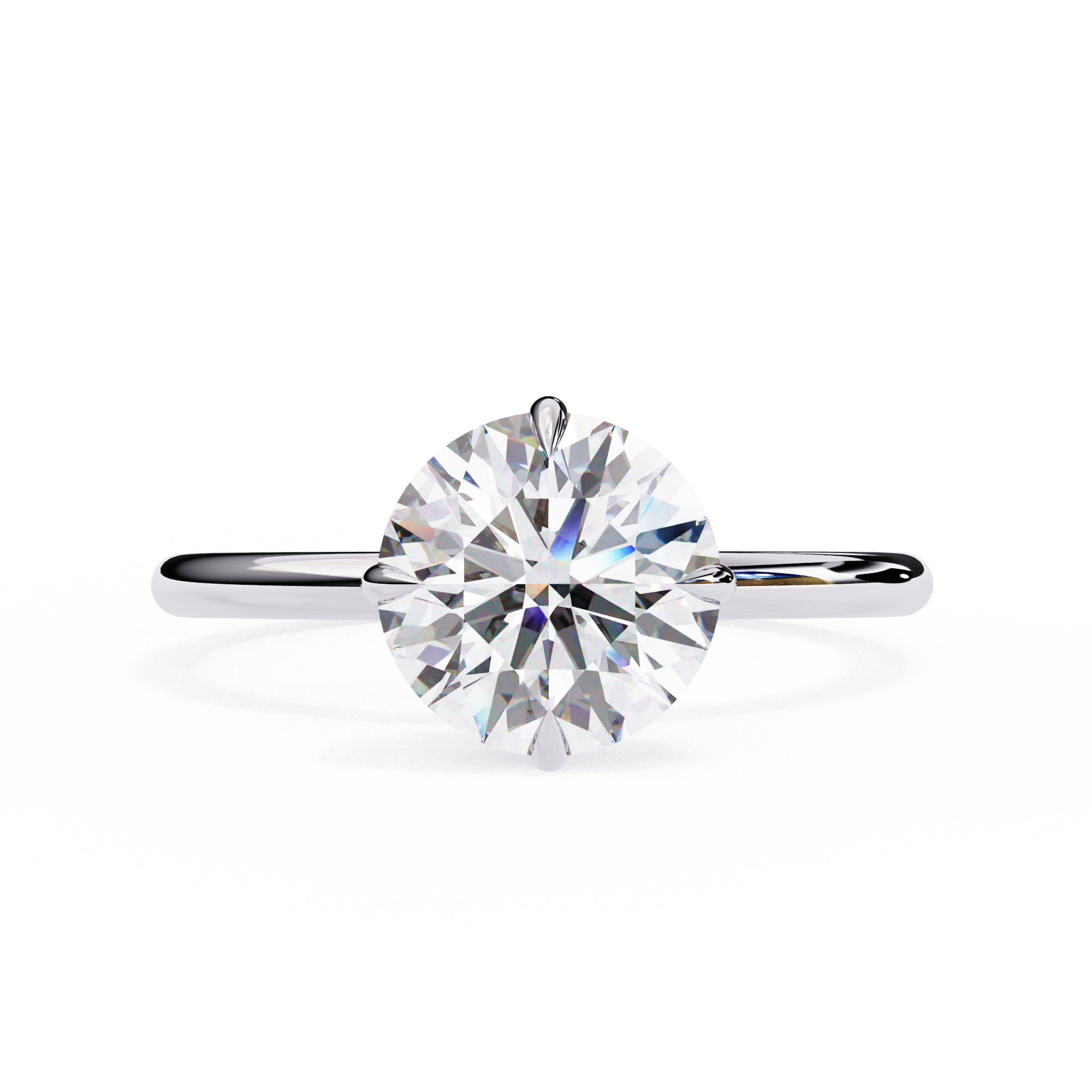 Coretta Diamond Solitaire Ring