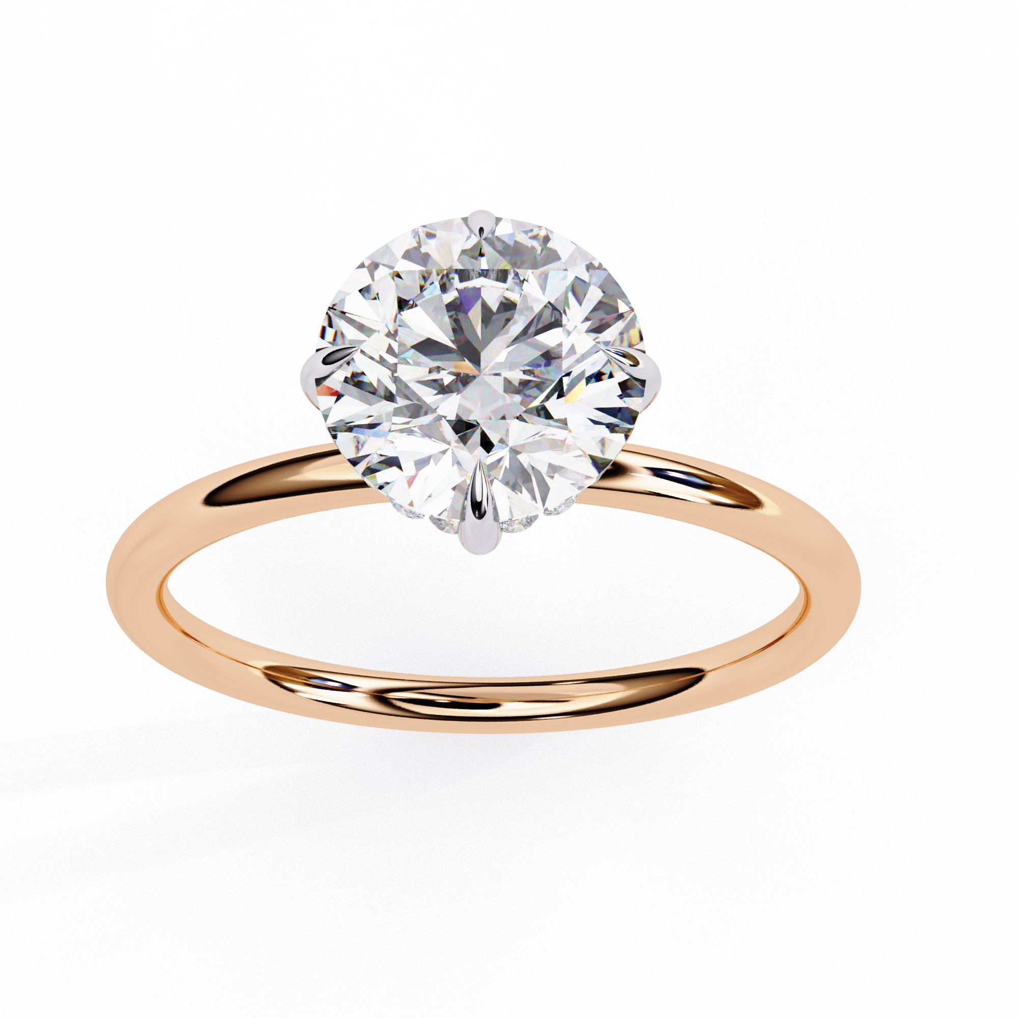 Coretta Diamond Solitaire Ring