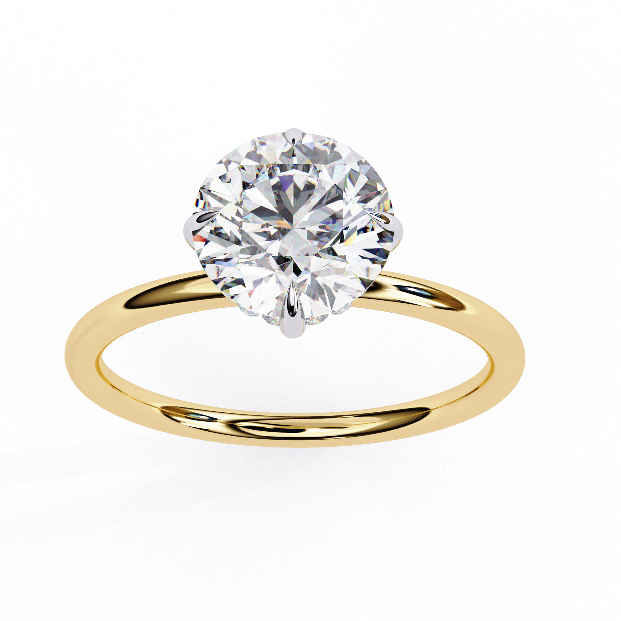 Coretta Diamond Solitaire Ring