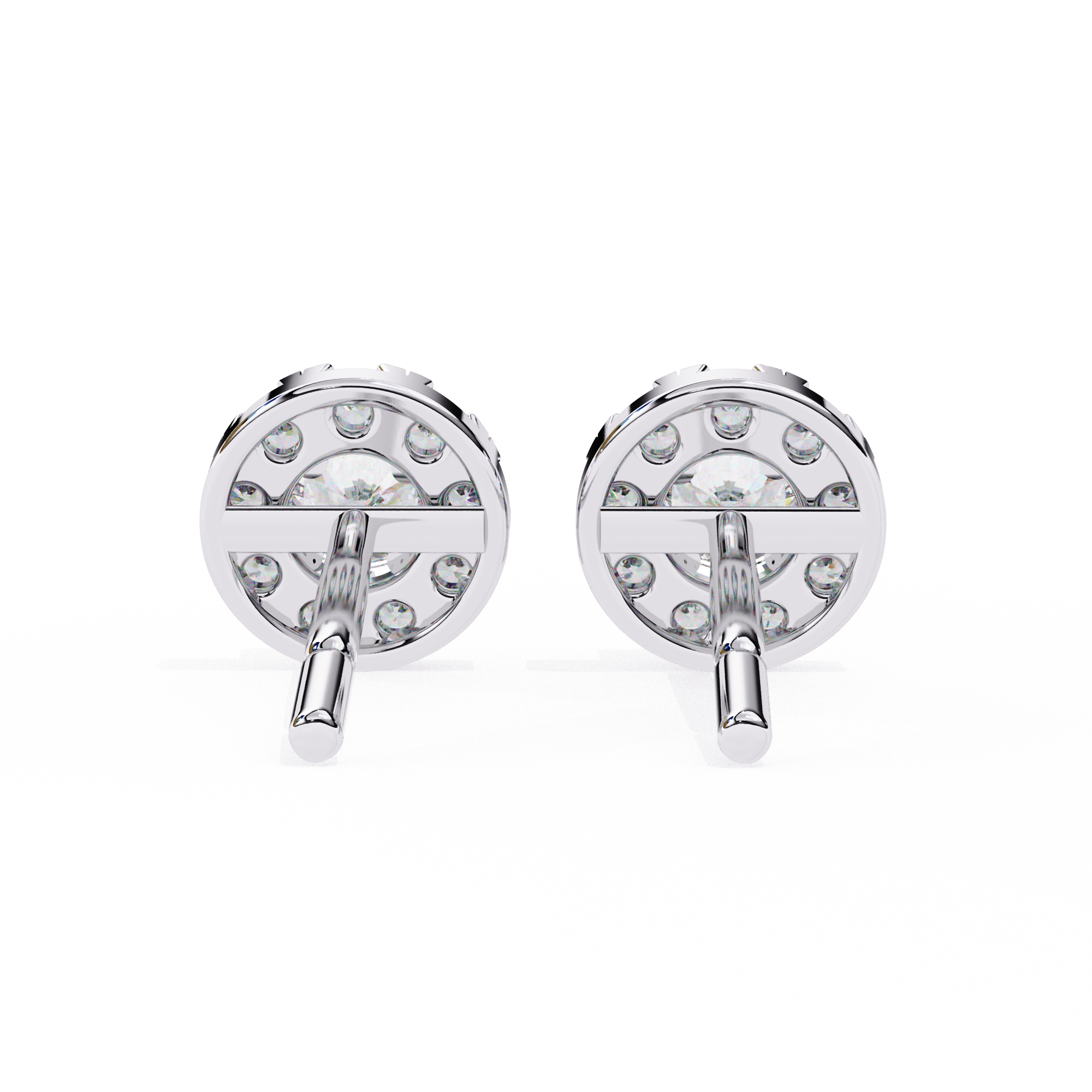 Odessey Diamond Solitaire Earrings