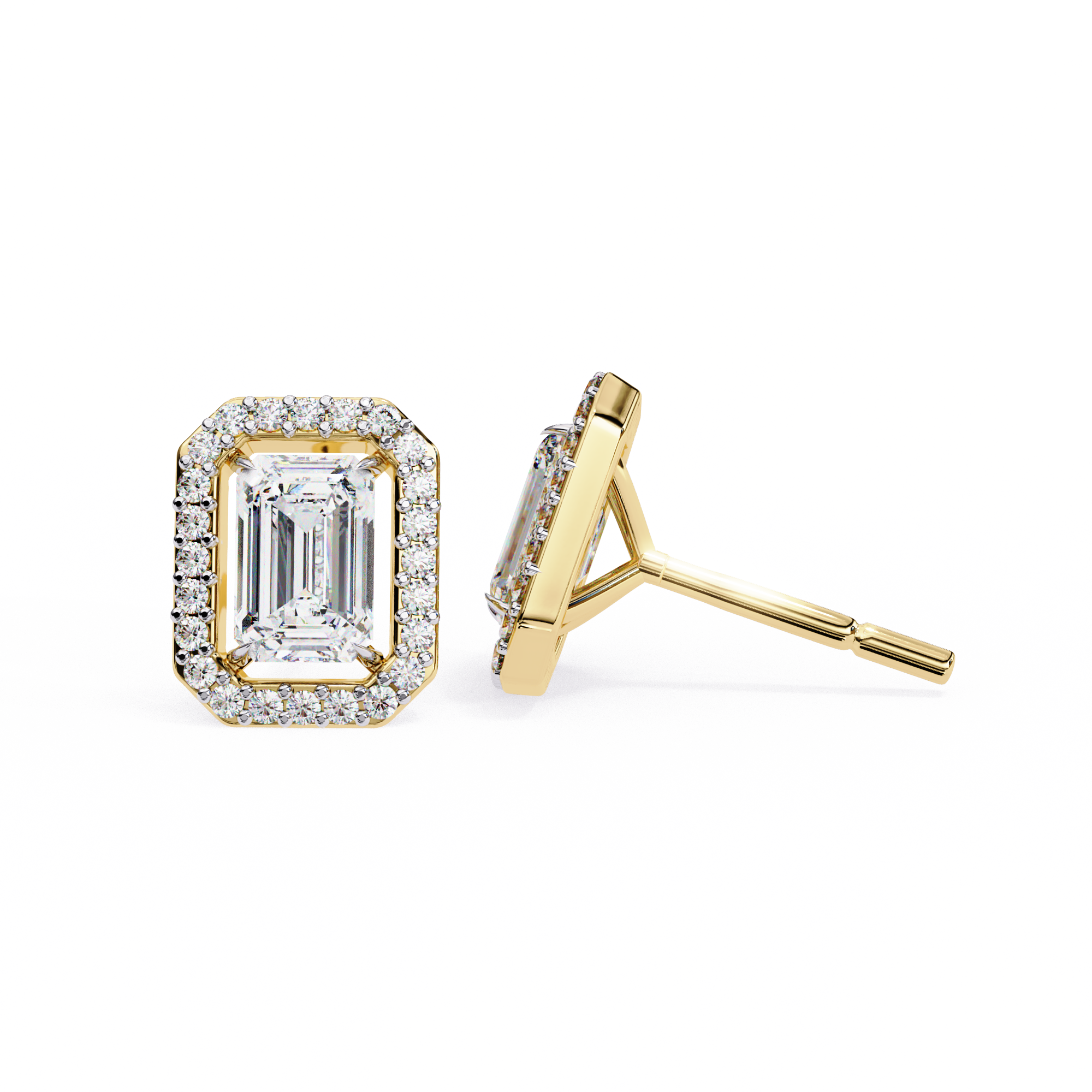 Cara Diamond Solitaire Earrings