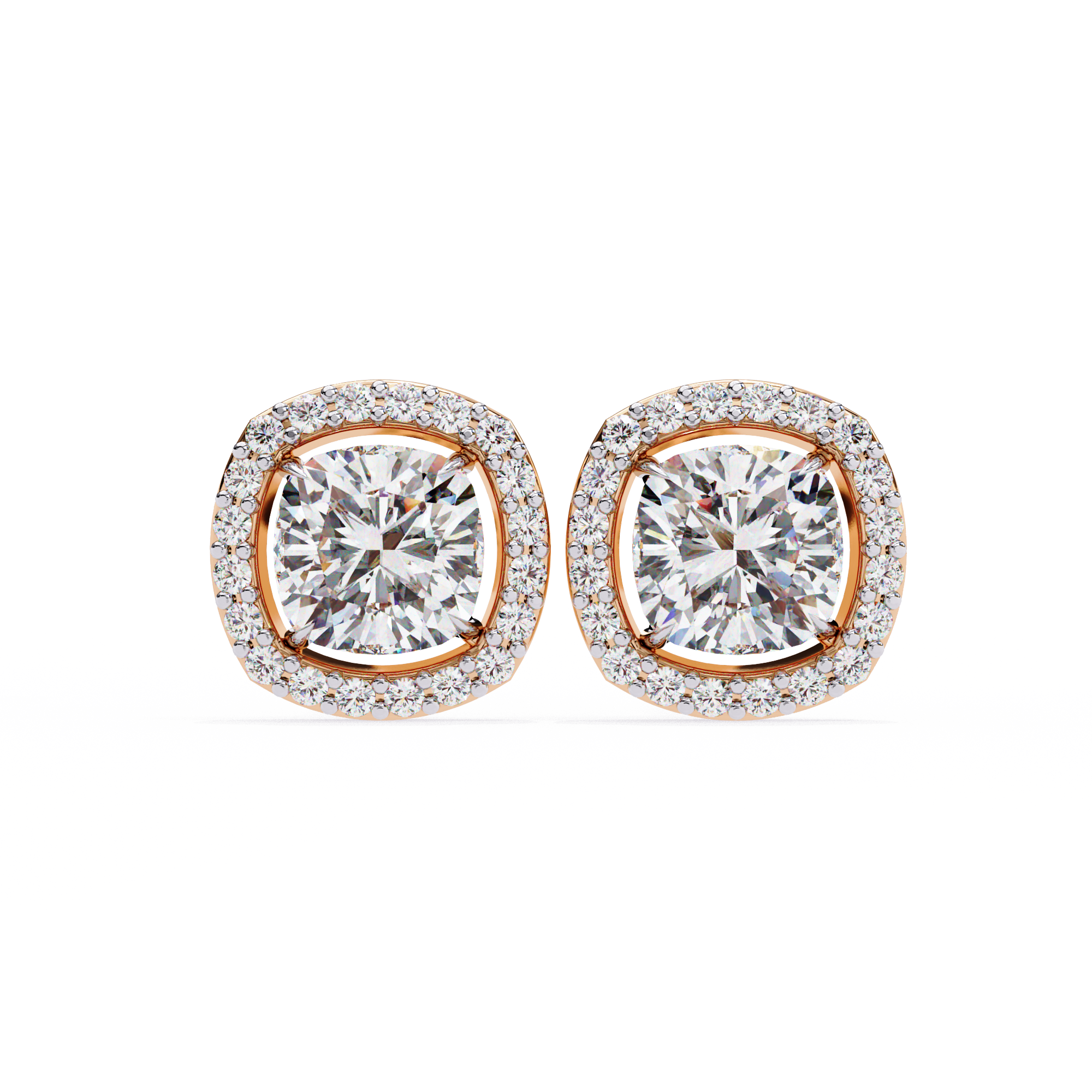 Leah Diamond Solitaire Earrings