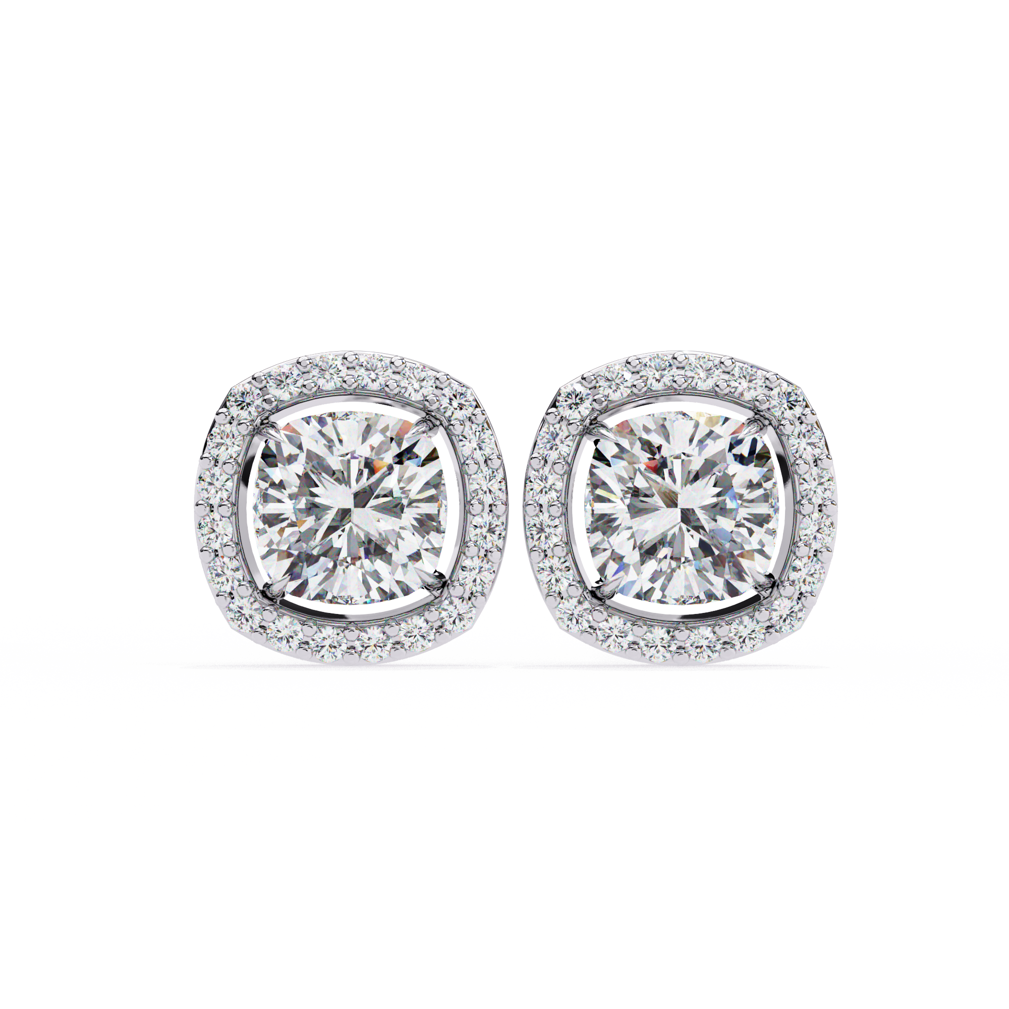 Leah Diamond Solitaire Earrings