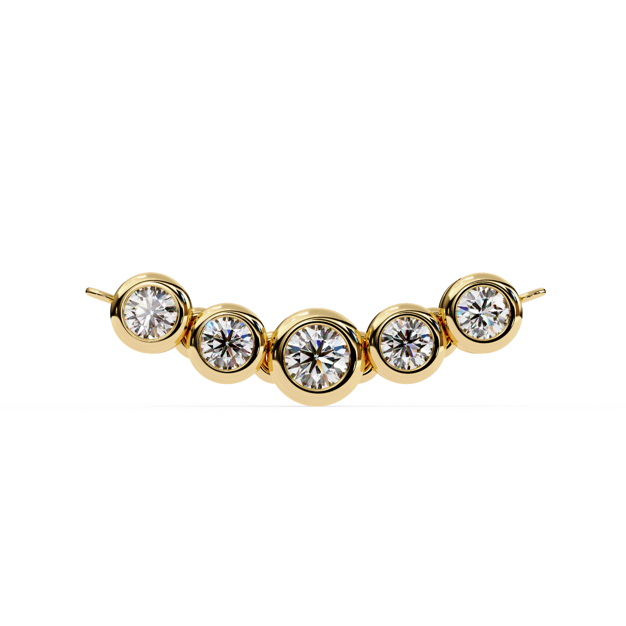 Cordelia Diamond Solitaire Pendant