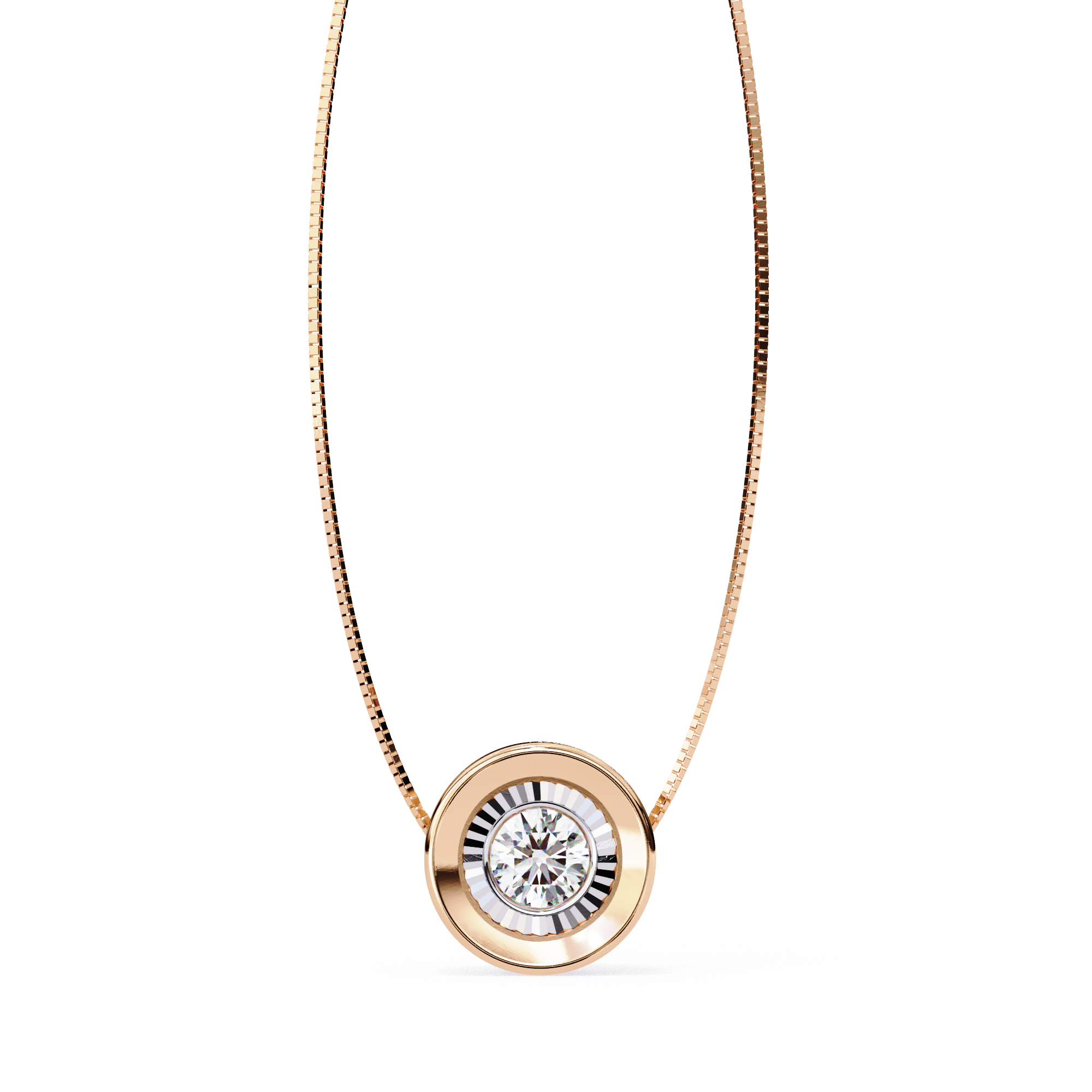 Gabriella Diamond Solitaire Pendant