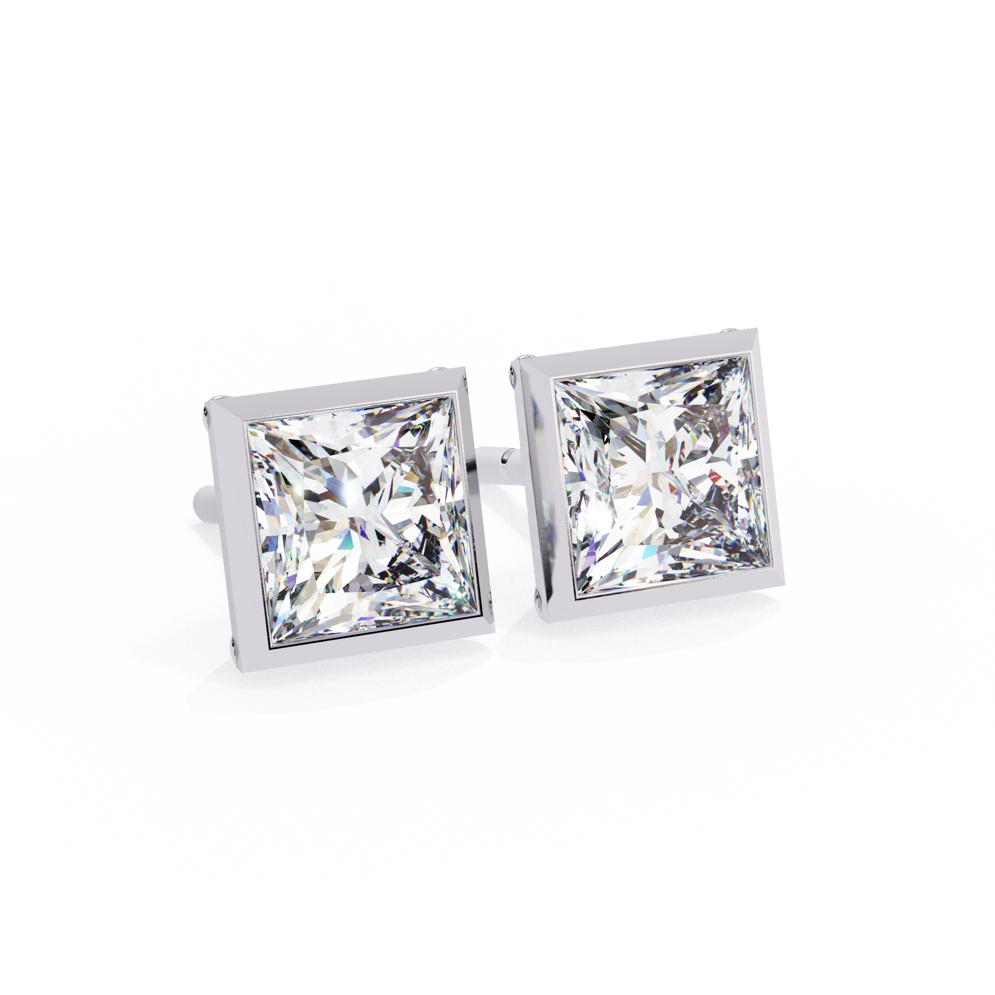 Hailey Diamond Solitaire Earrings