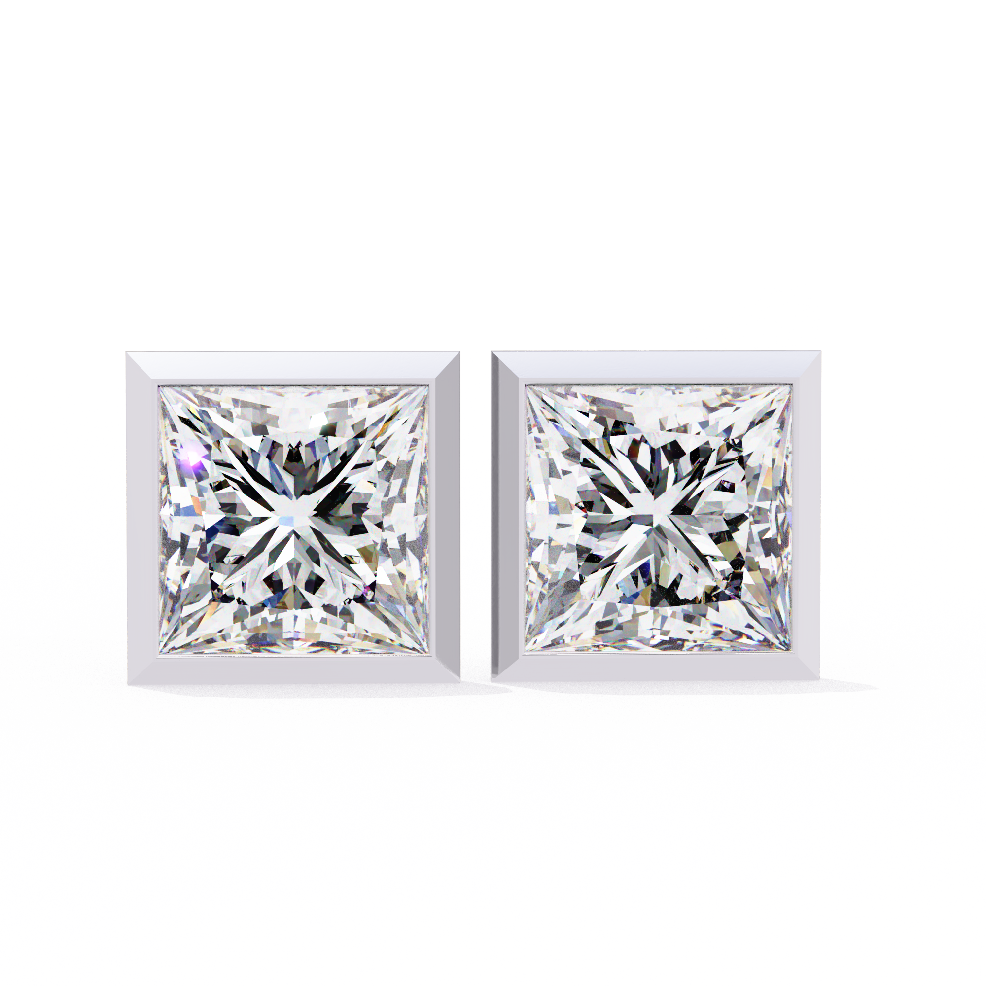 Hailey Diamond Solitaire Earrings
