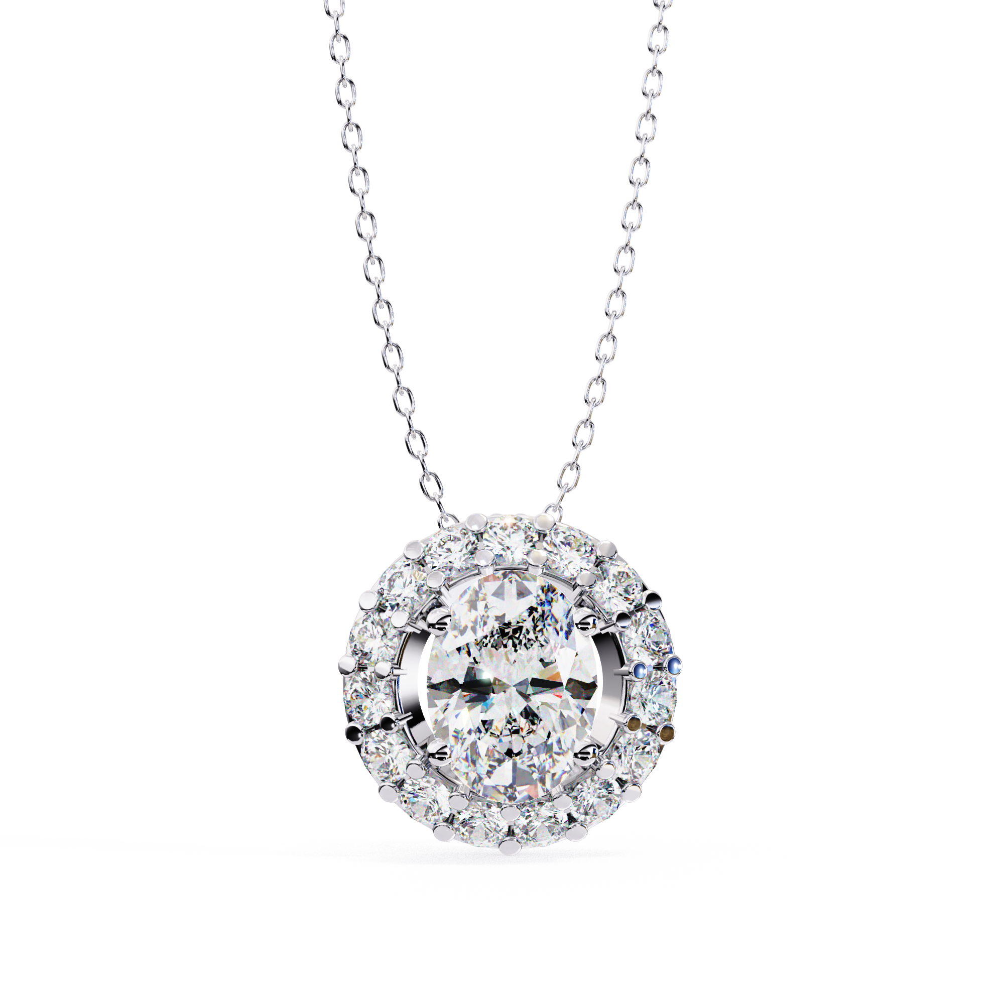 Claire Diamond Solitaire Pendant