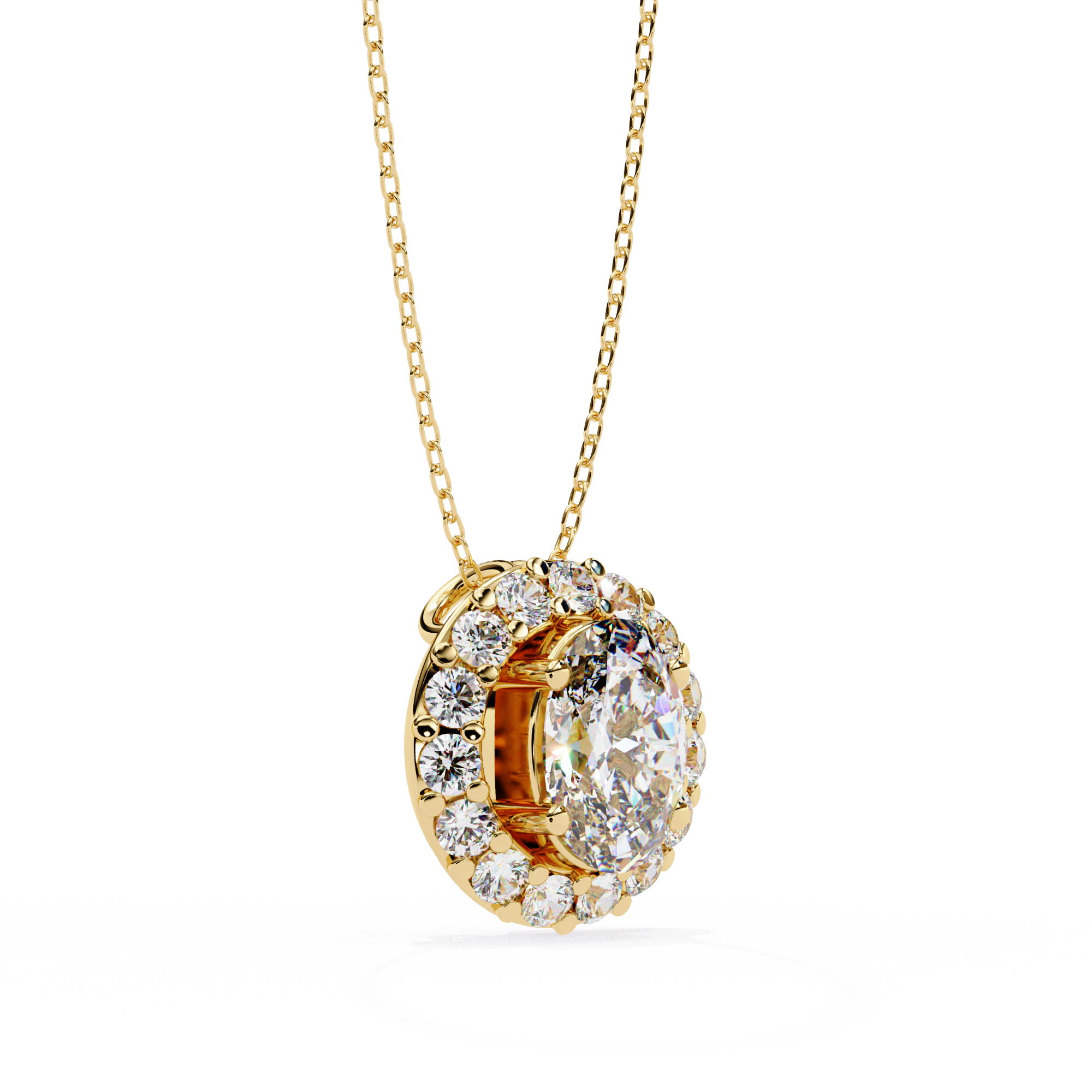 Claire Diamond Solitaire Pendant