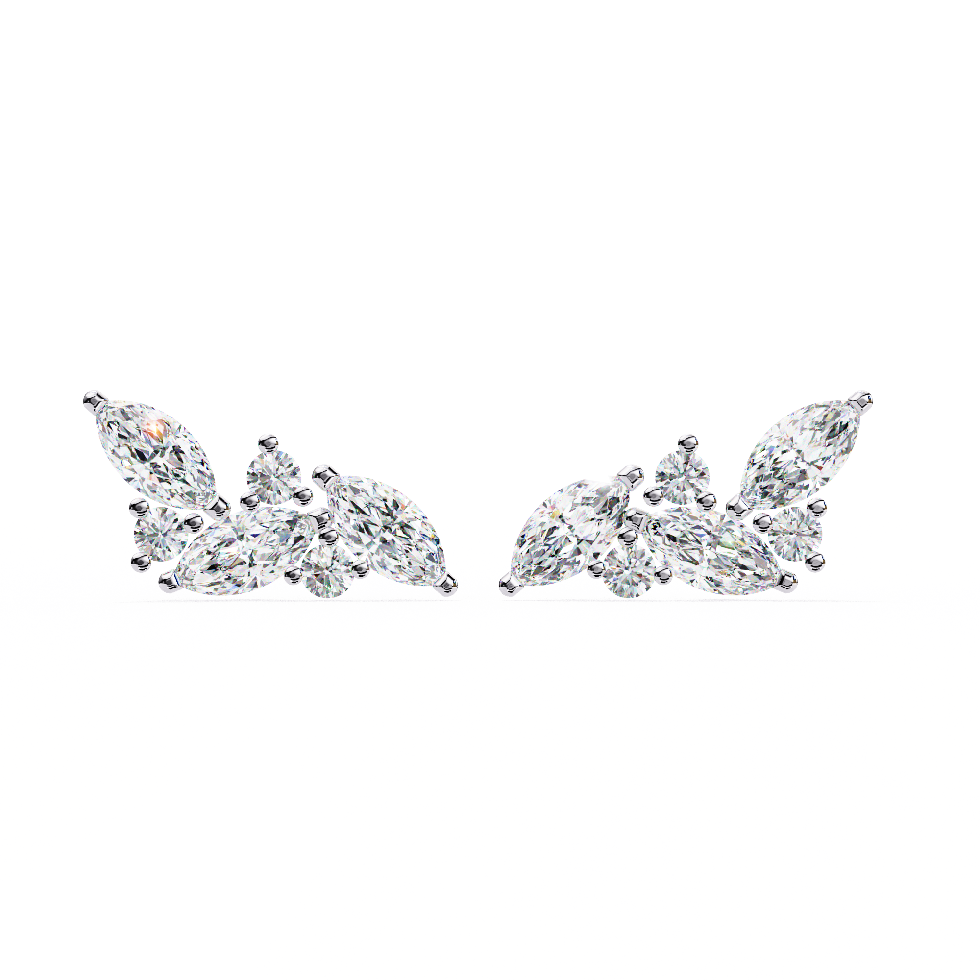 Flora Diamond Earrings